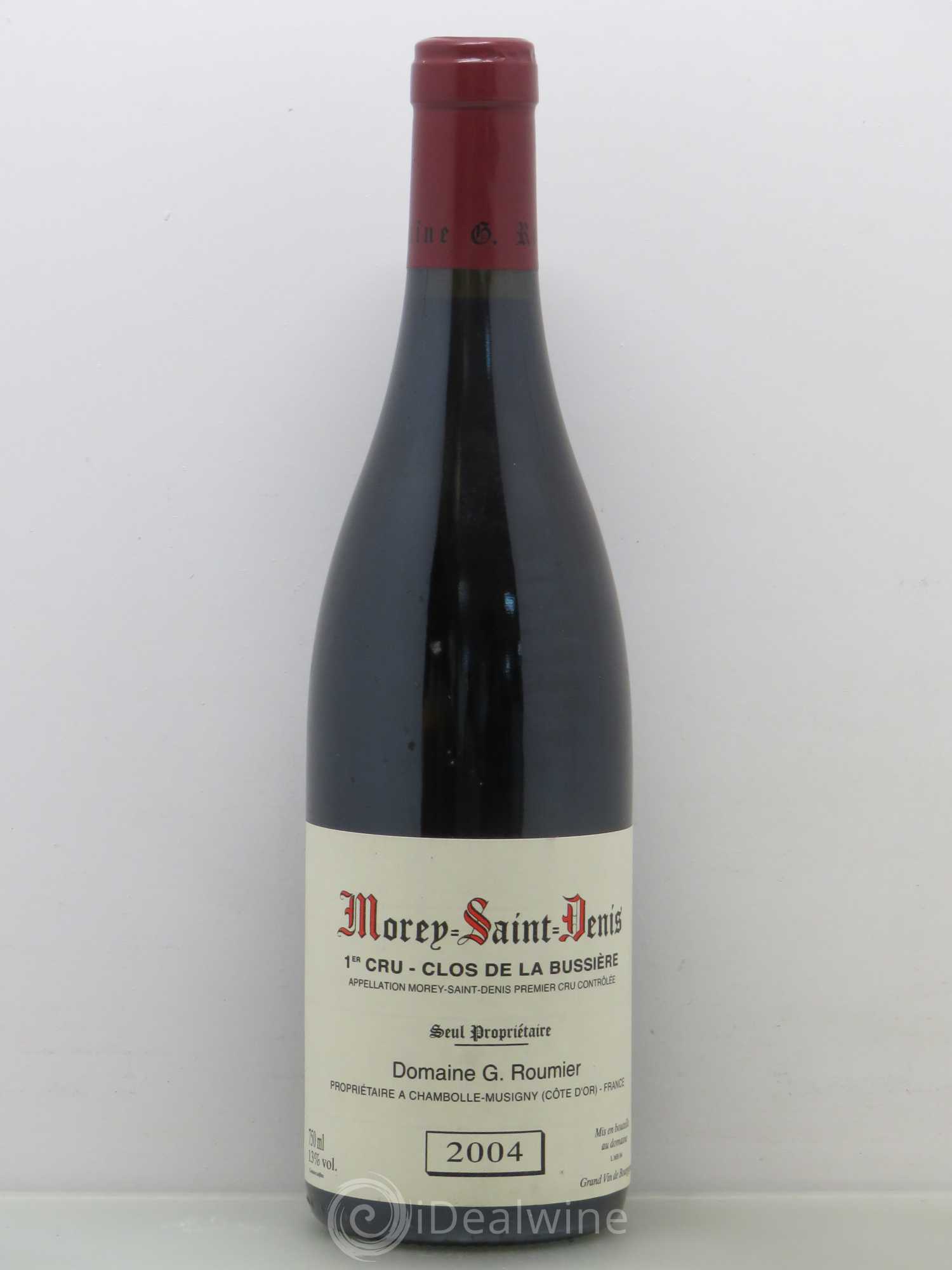 Morey-Saint-Denis 1er Cru Clos de la Bussière Georges Roumier (Domaine) 2004 - Lot de 1 bouteille - 0