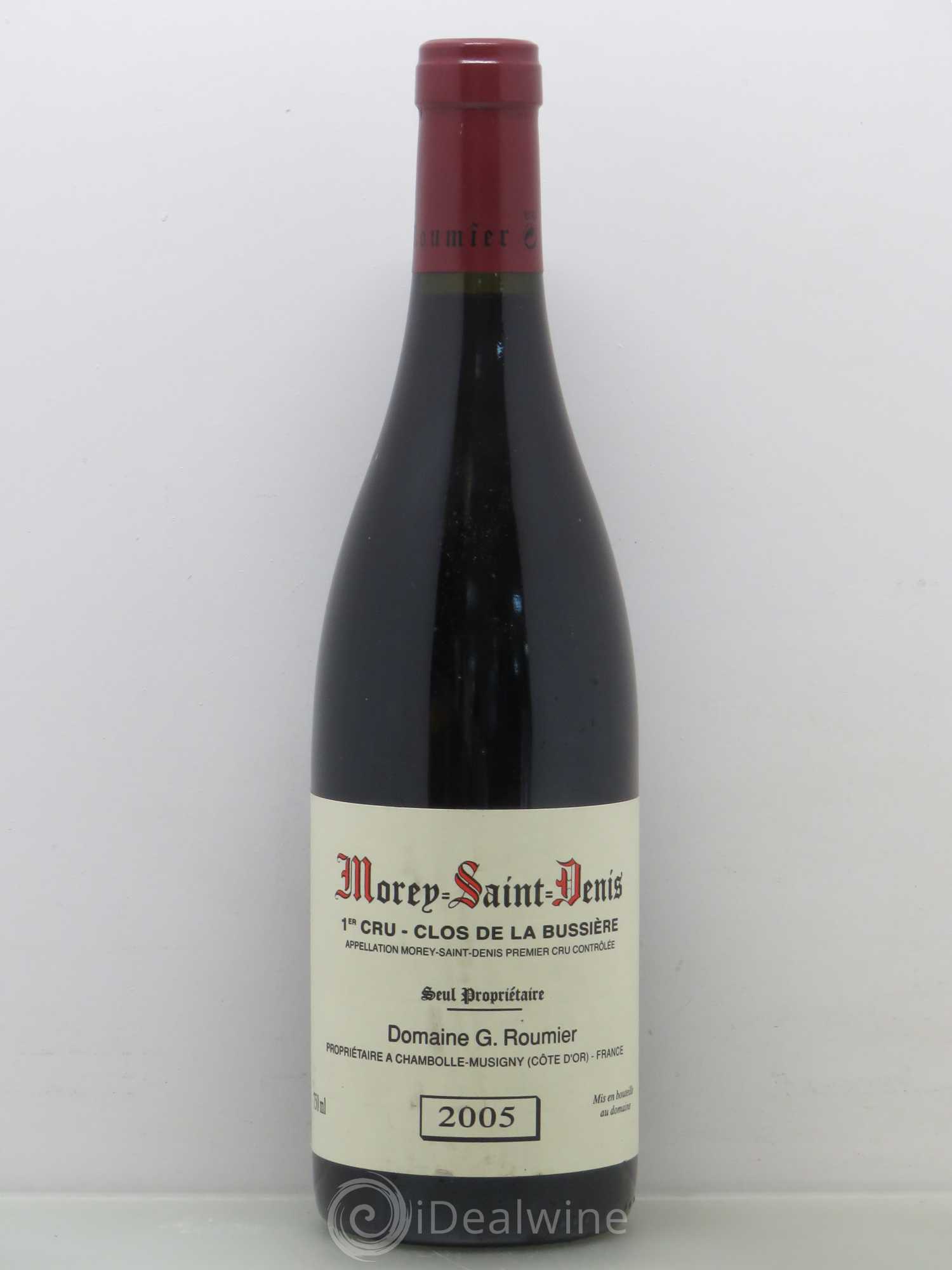 Morey-Saint-Denis 1er Cru Clos de la Bussière Georges Roumier (Domaine) 2005 - Lot de 1 bouteille - 0
