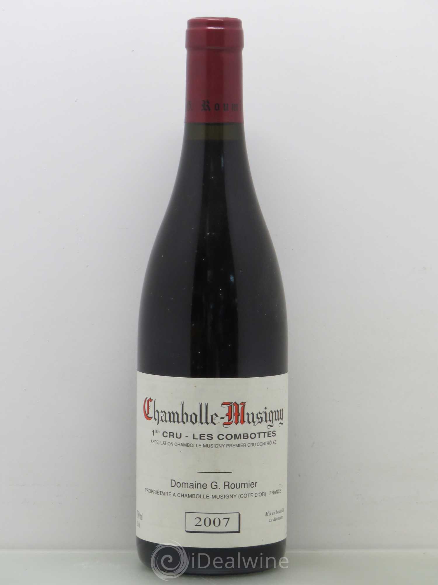 Chambolle-Musigny 1er Cru Les Combottes Georges Roumier (Domaine) 2007 - Lot de 1 bouteille - 0