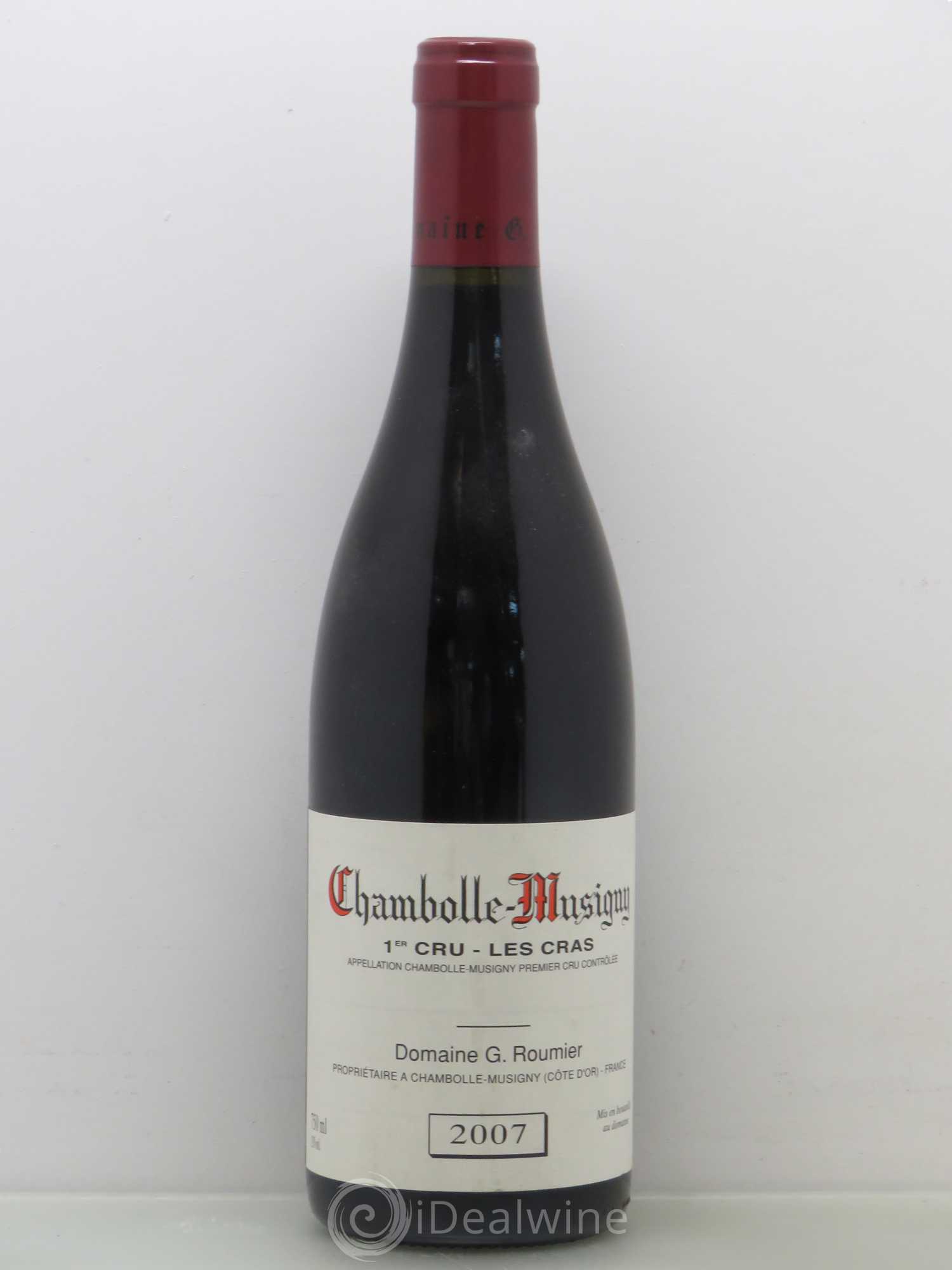 Chambolle-Musigny 1er Cru Les Cras Georges Roumier (Domaine) 2007 - Lot de 1 bouteille - 0
