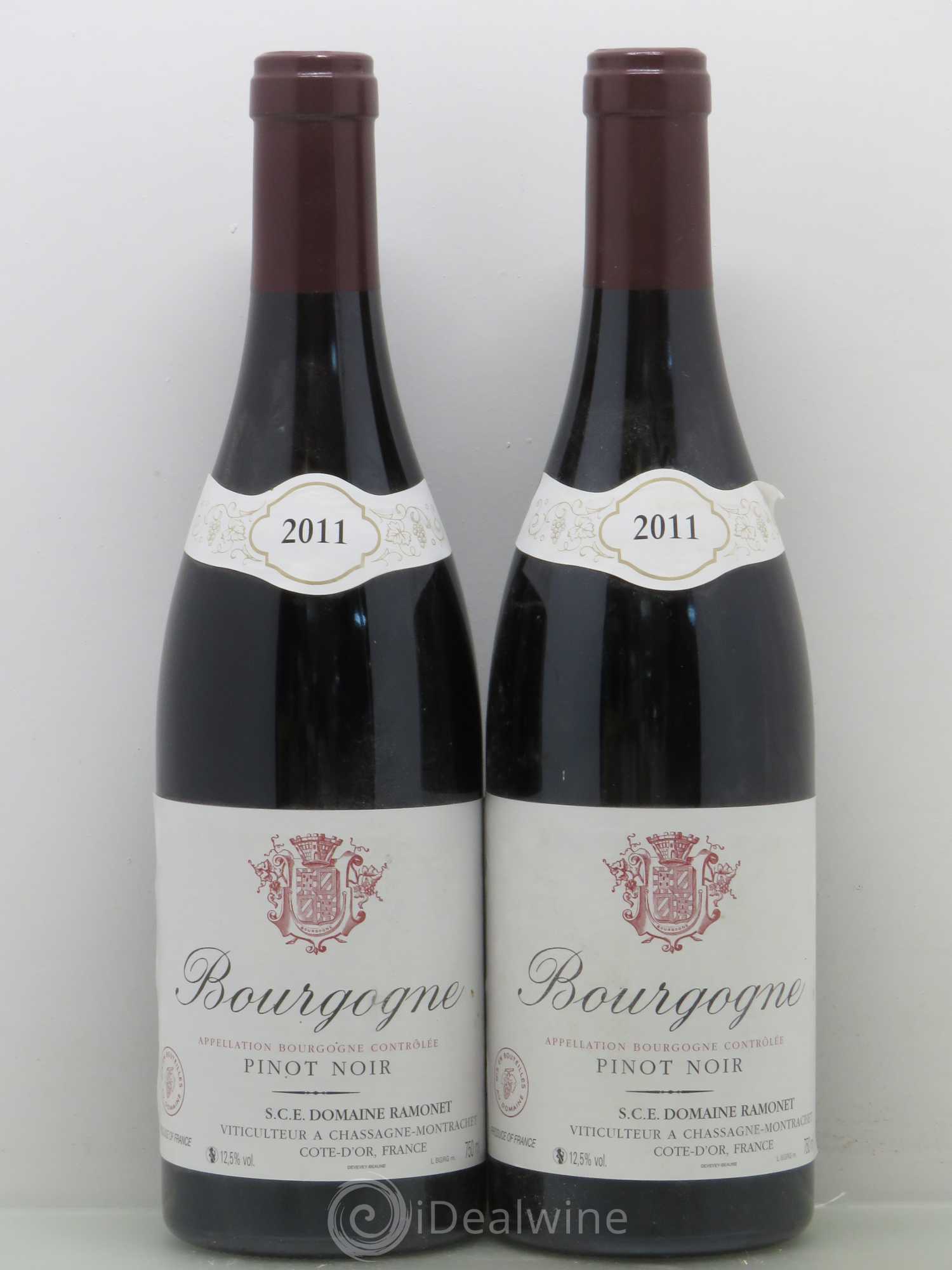 Bourgogne Ramonet 2011 - Lot of 2 bottles - 0