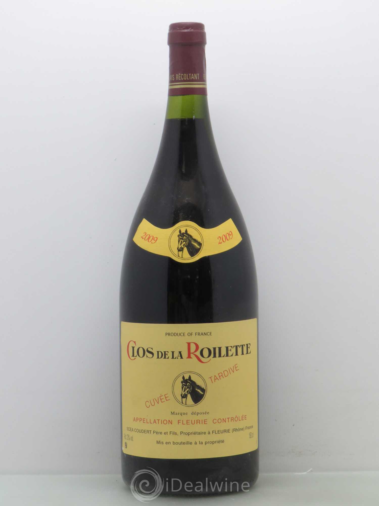 Fleurie Clos de la Roilette Cuvée Tardive 2009 - Posten von 1 Magnum - 0