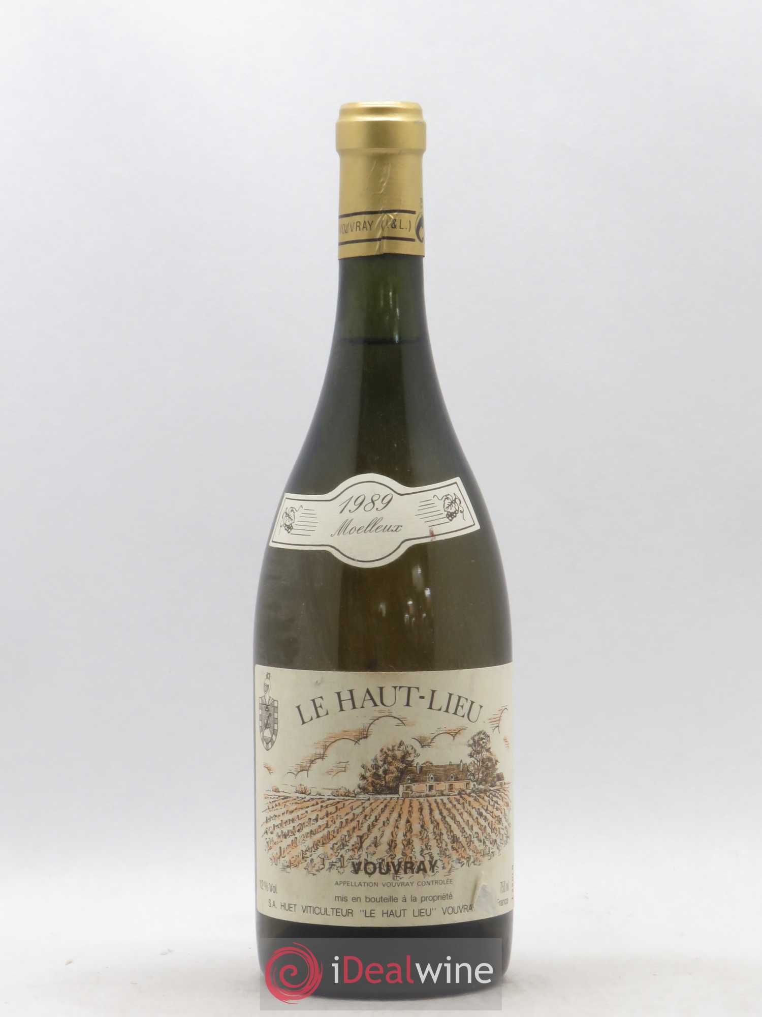 Vouvray Le Haut-Lieu Moelleux Domaine Huet 1989 - Lotto di 1 bottiglia - 0