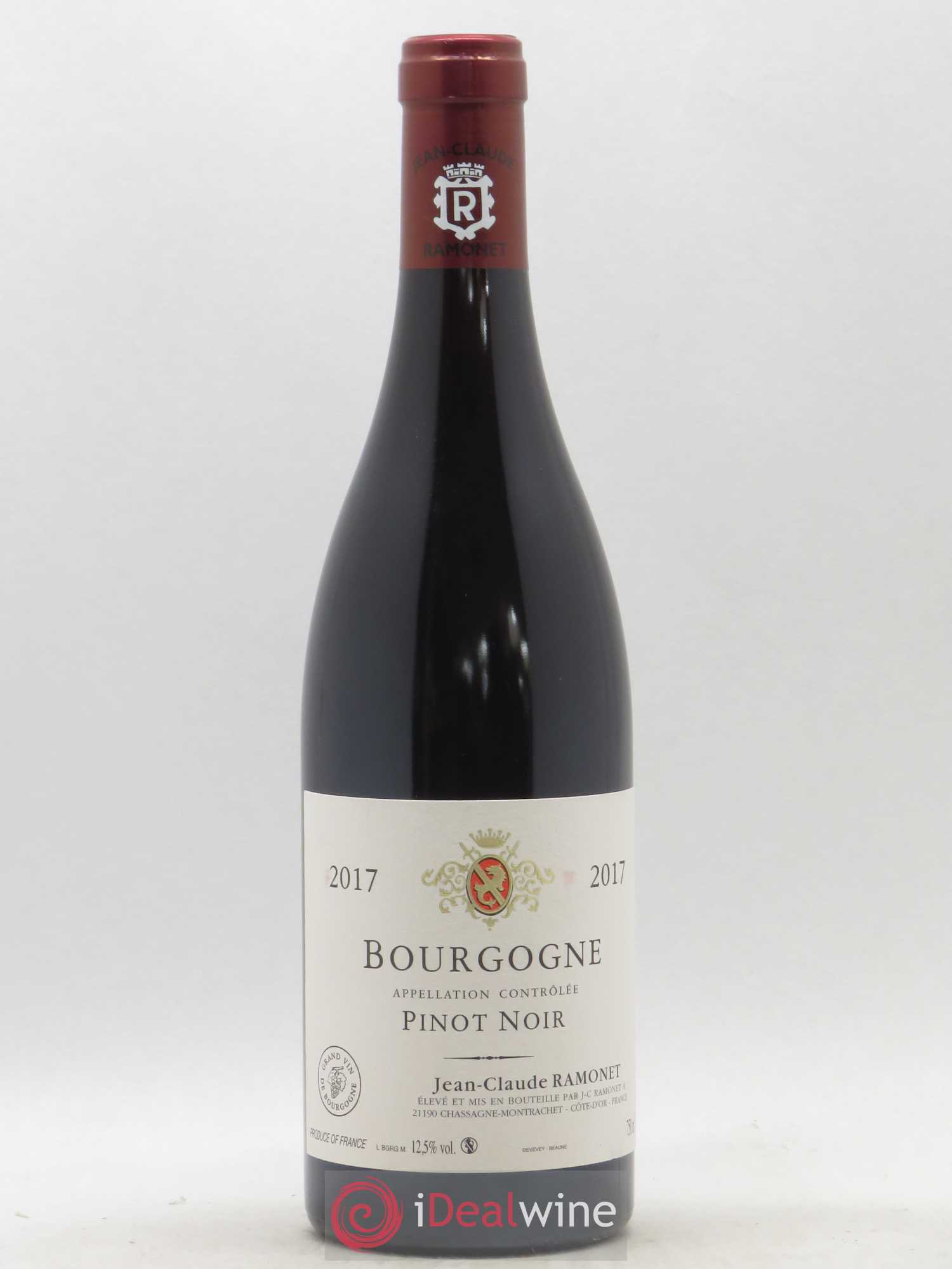 Bourgogne Pinot Noir Ramonet (Domaine) 2017 - Lot de 1 bouteille - 0