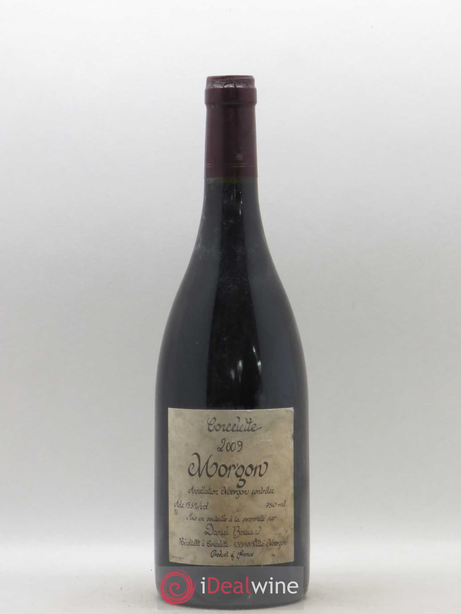 Morgon Corcelette Daniel Bouland (Domaine) 2009 - Lot de 1 bouteille - 0