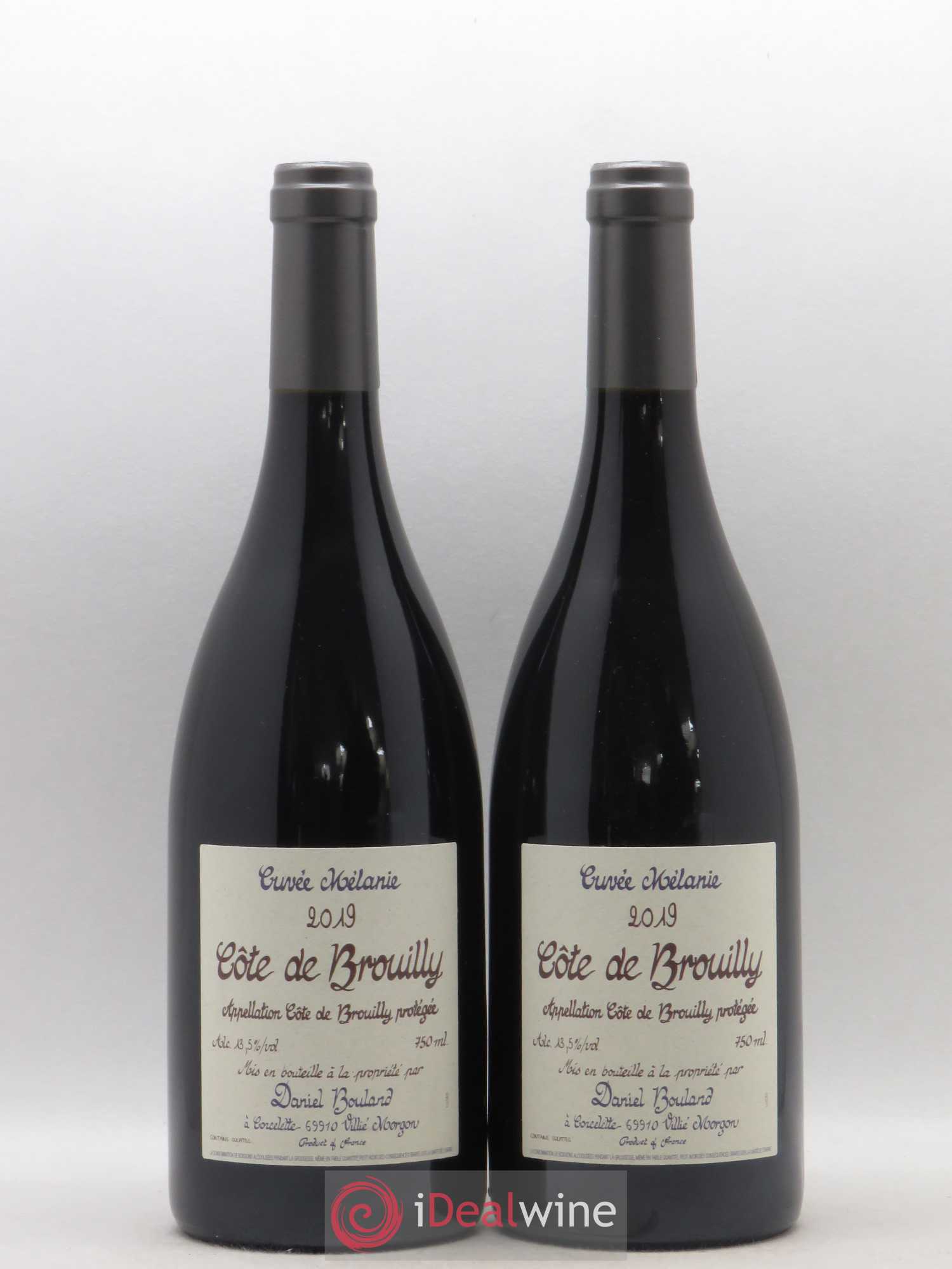Côte de Brouilly Cuvée Mélanie Daniel Bouland (Domaine) 2019 - Lot de 2 bouteilles - 0