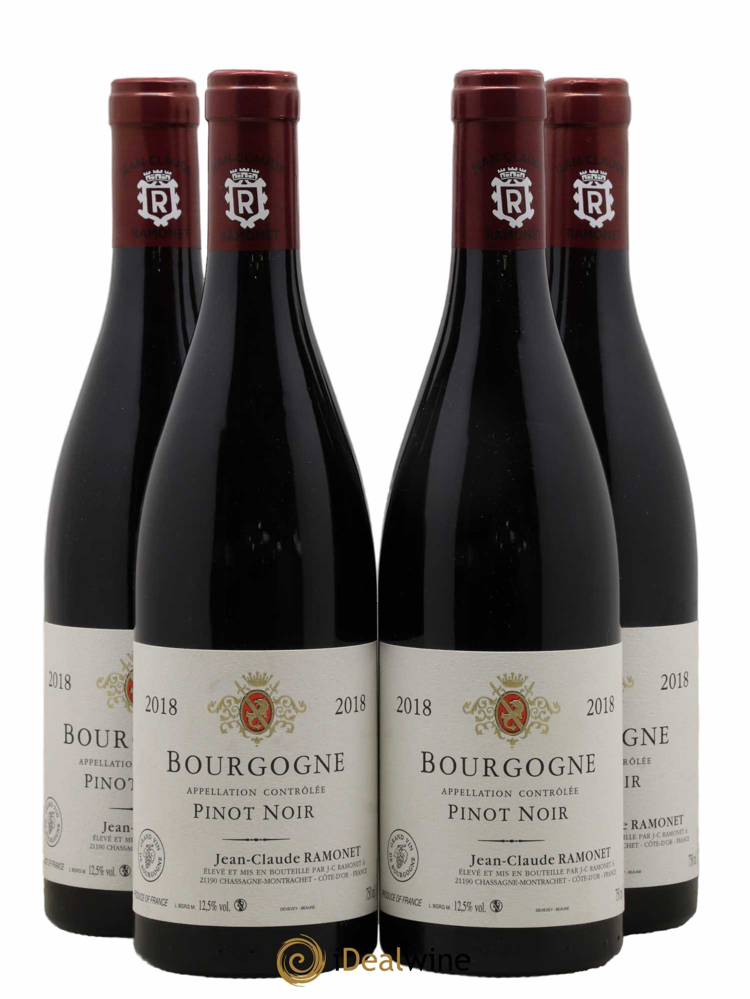 Bourgogne Pinot Noir Ramonet (Domaine) 2018 - Lot de 4 bouteilles - 0