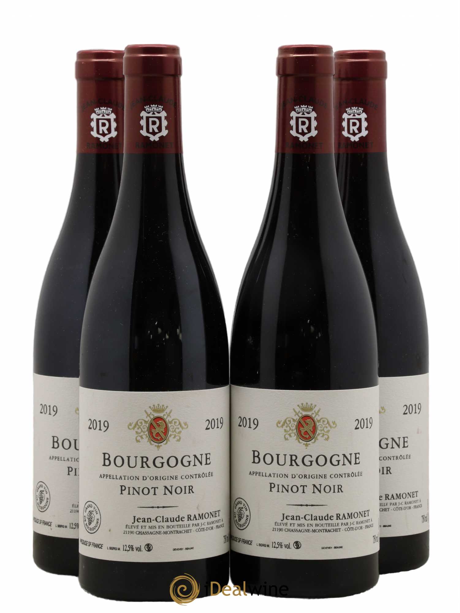 Bourgogne Pinot Noir Ramonet (Domaine) 2019 - Lot de 4 bouteilles - 0