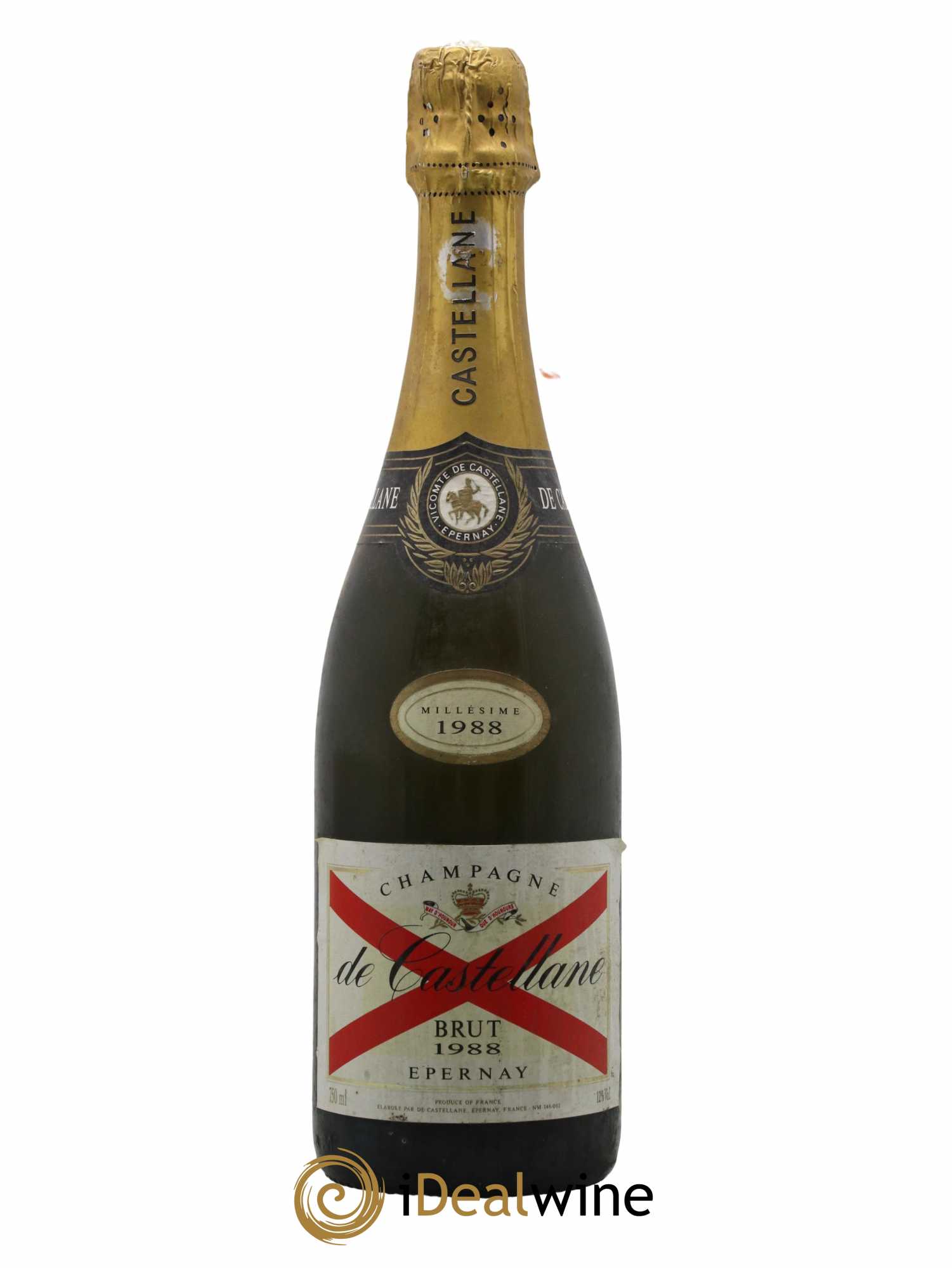 Champagne Brut de Castellane 1988 - Lot de 1 bouteille - 0