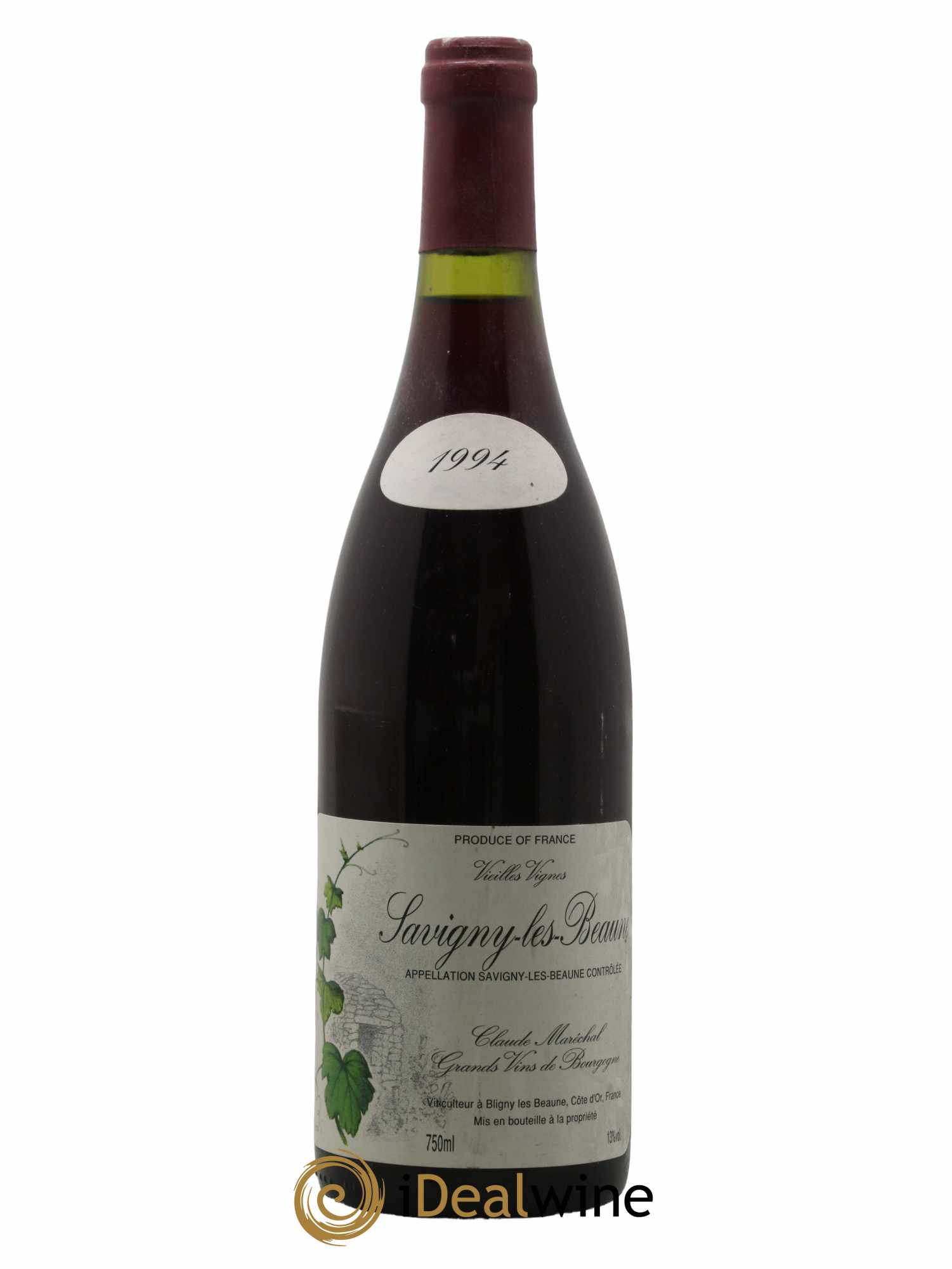 Savigny-lès-Beaune Vieilles Vignes Claude Marechal 1994 - Lot de 1 bouteille - 0