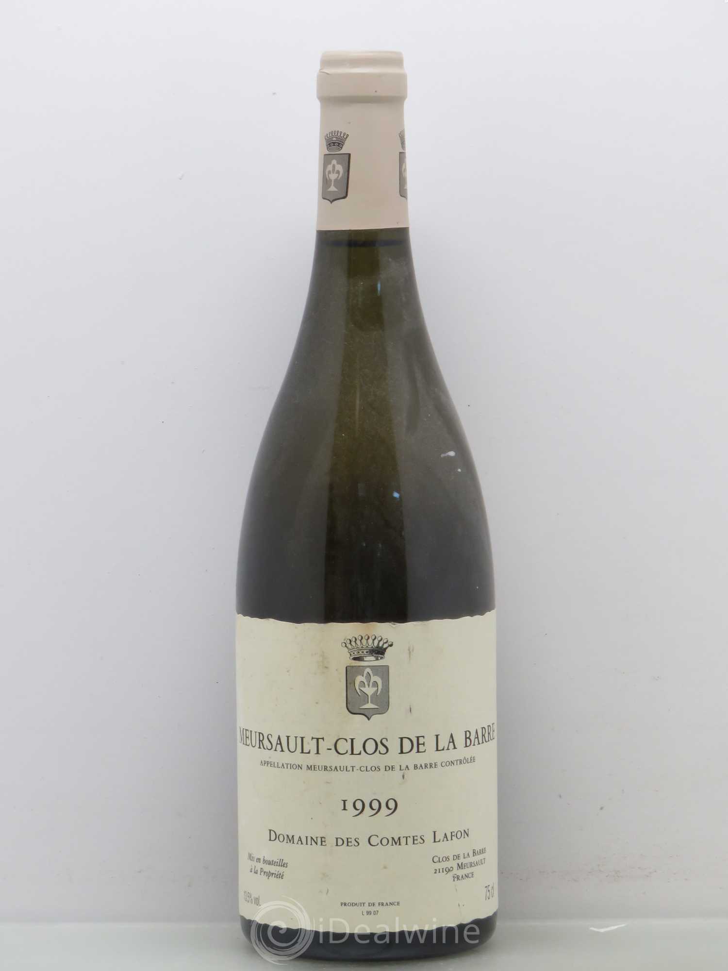 Meursault Clos de la Barre Comtes Lafon (Domaine des) 1999 - Lot de 1 bouteille - 0