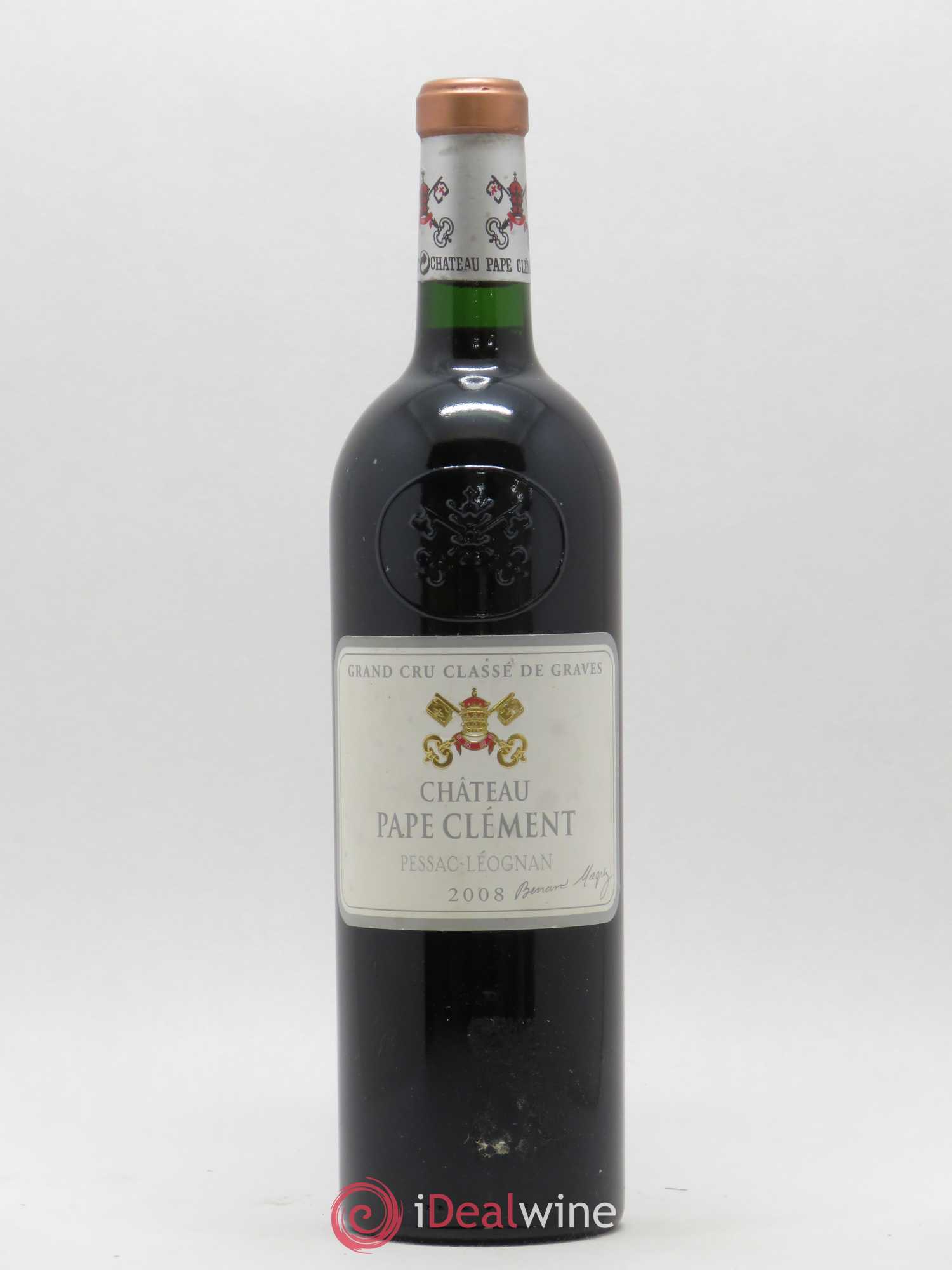 Château Pape Clément Cru Classé de Graves 2008 - Lot de 1 bouteille - 0