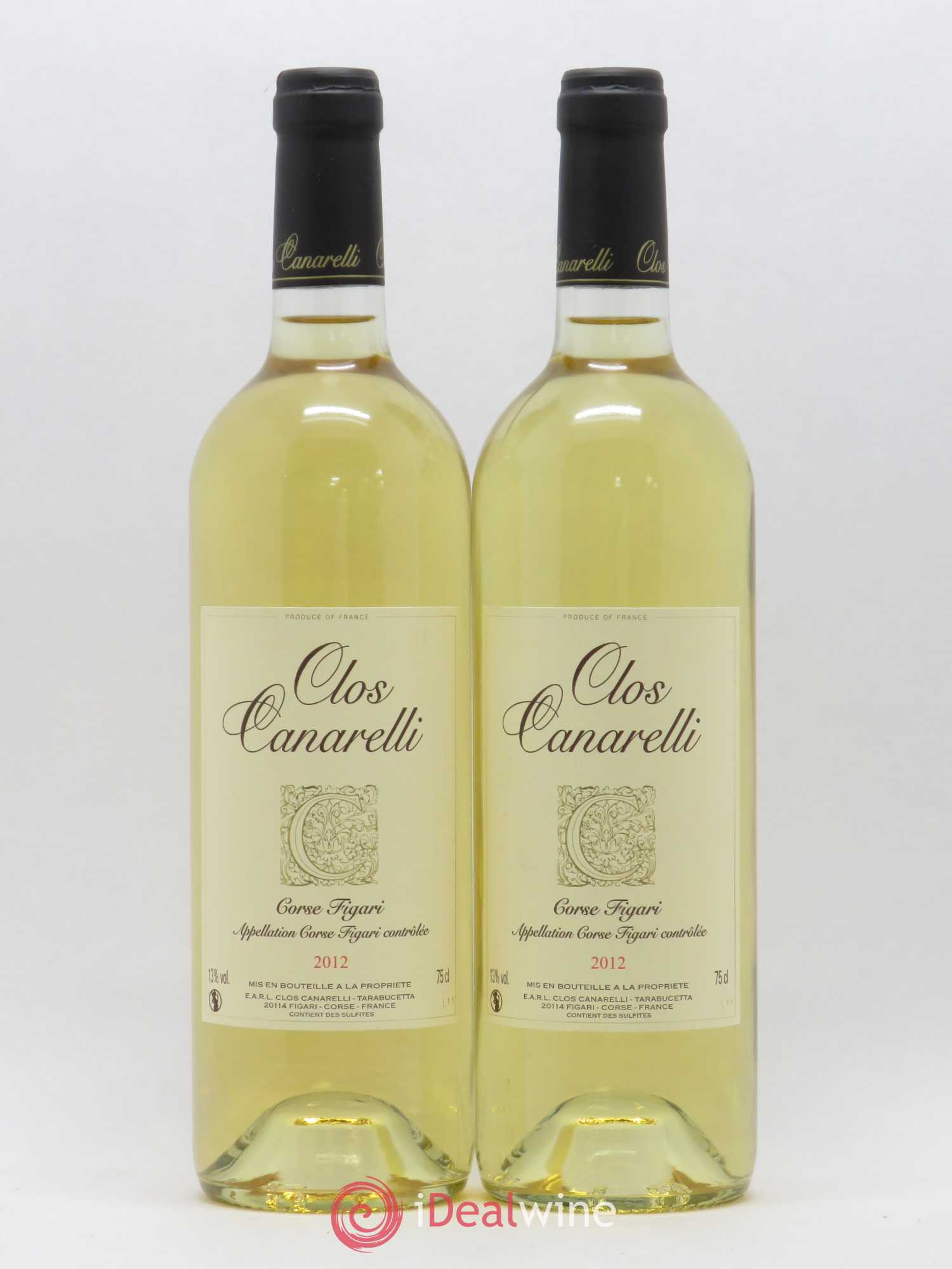 Figari Clos Canarelli 2012 - Lot de 2 bouteilles - 0