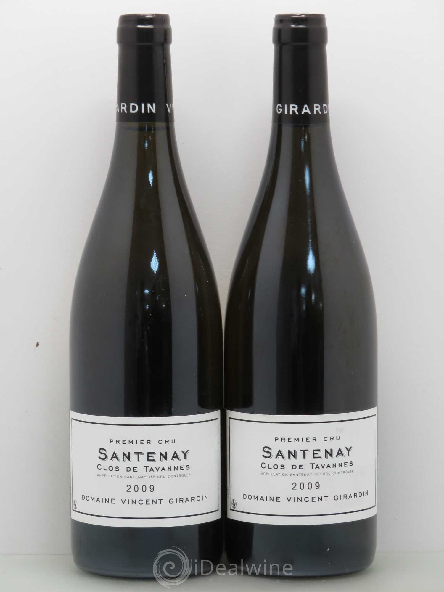 Santenay 1er Cru Clos De Tavannes Vincent Girardin 2009 - Posten von 2 Flaschen - 0
