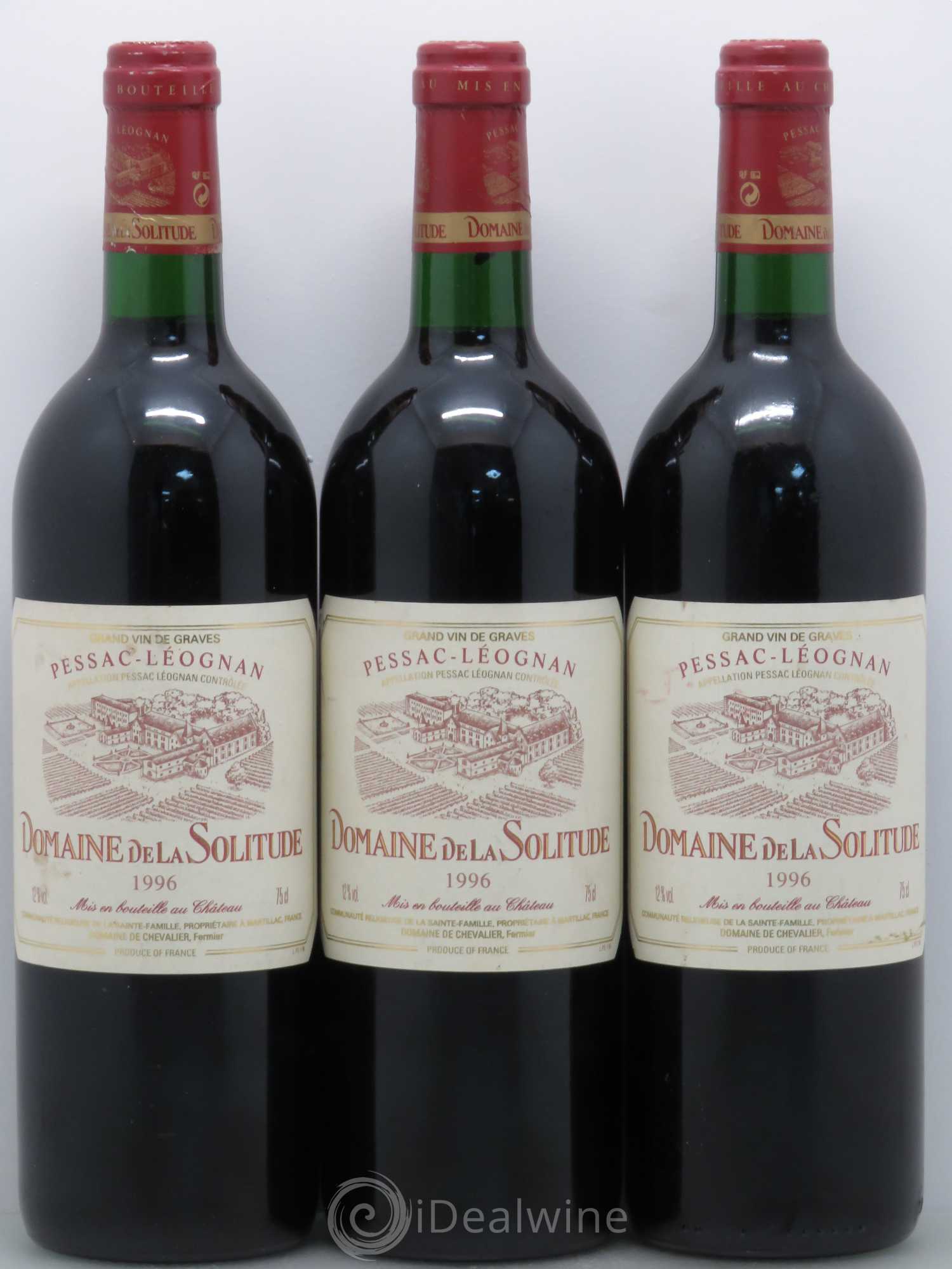 Domaine de la Solitude (sans prix de réserve) 1996 - Lot de 6 bouteilles - 2
