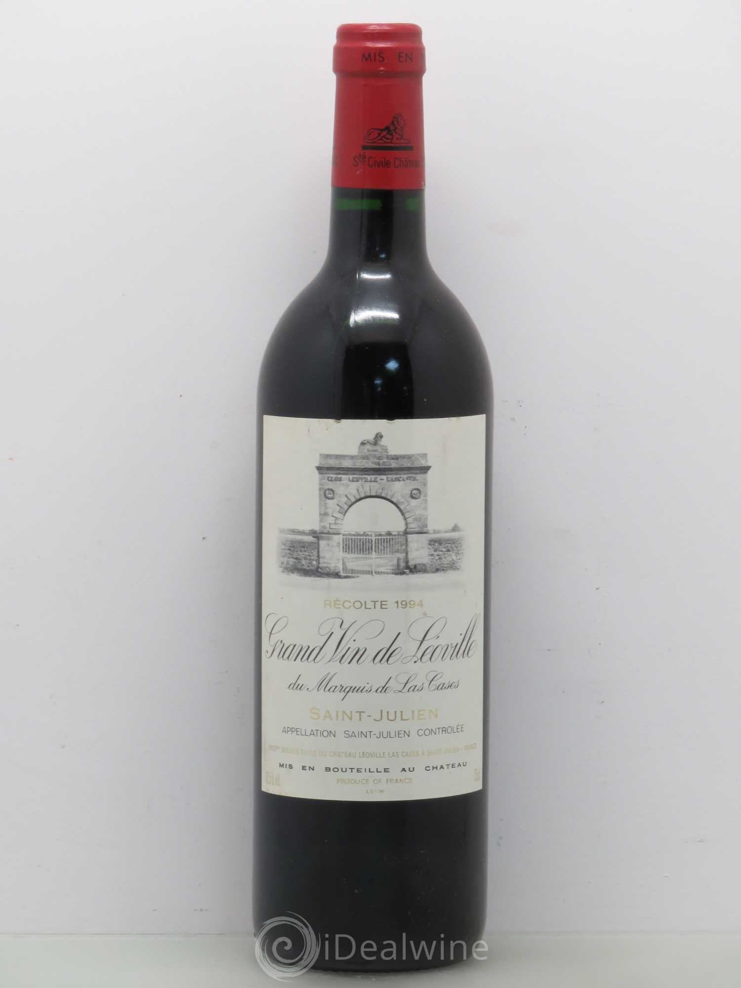 Château Léoville Las Cases 2ème Grand Cru Classé 1994 - Lot de 1 bouteille - 0