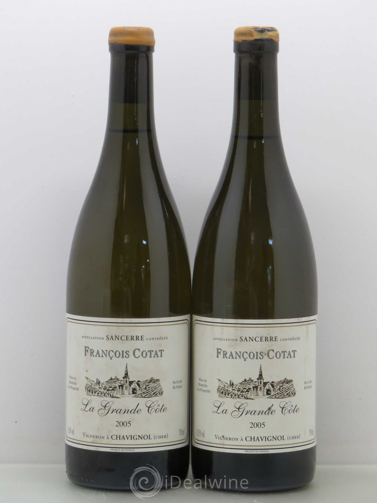Sancerre La Grande Côte François Cotat 2005 - Lot de 2 bouteilles - 0