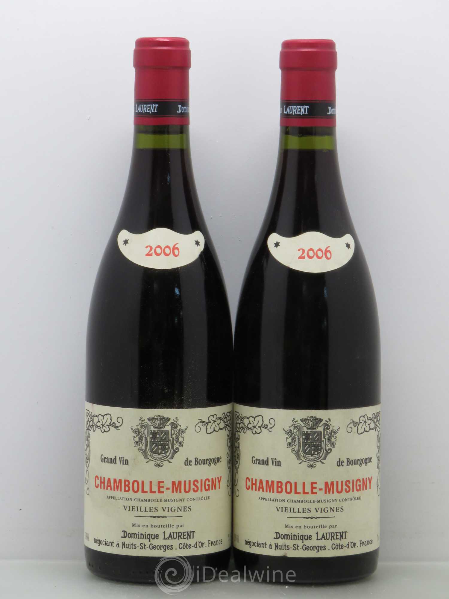 Chambolle-Musigny Dominique Laurent Vieilles vignes 2006 - Posten von 2 Flaschen - 0