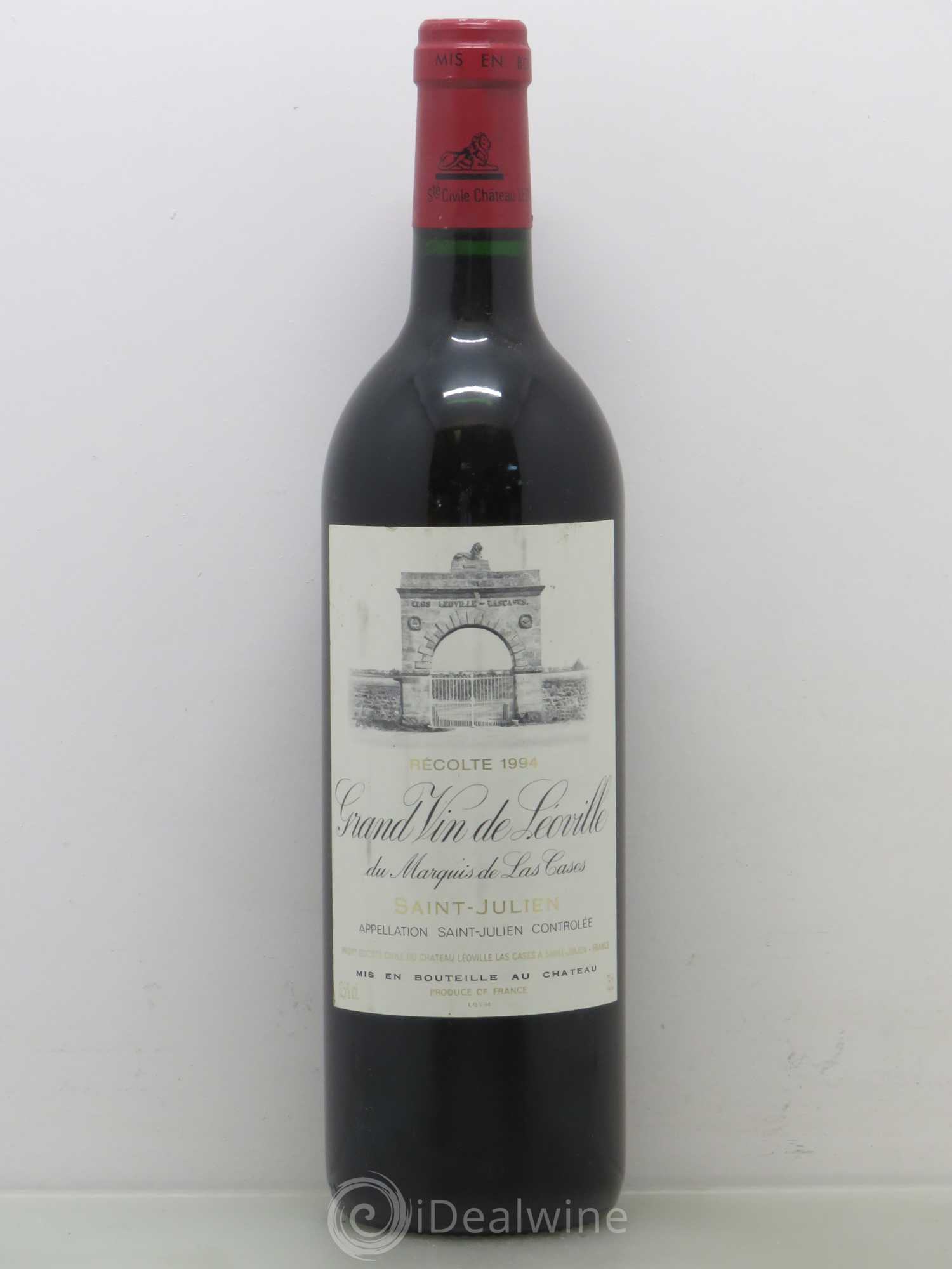 Château Léoville Las Cases 2ème Grand Cru Classé 1994 - Lot de 1 bouteille - 0
