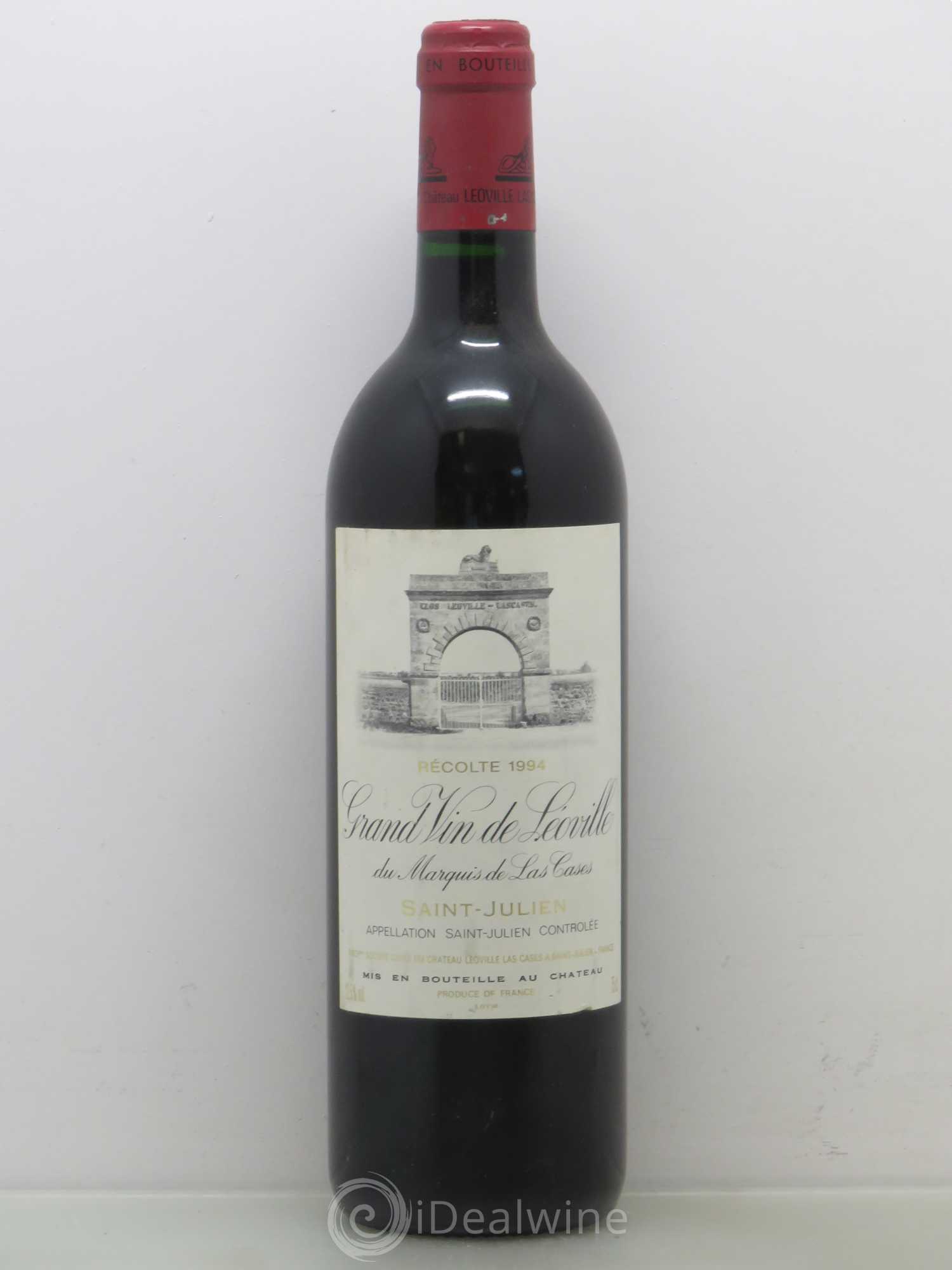 Château Léoville Las Cases 2ème Grand Cru Classé 1994 - Lot de 1 bouteille - 0