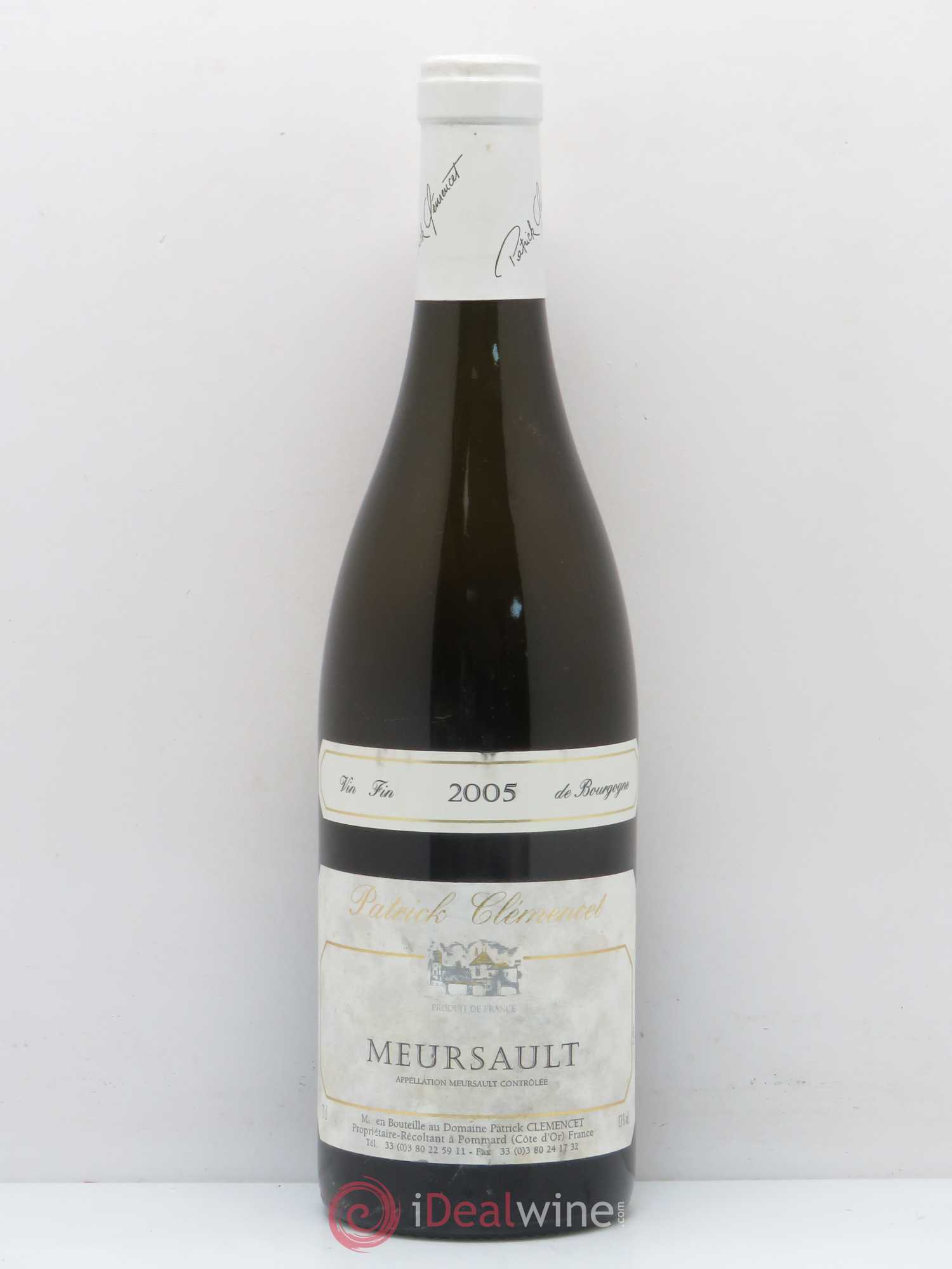 Meursault Domaine Clemencet 2005 - Posten von 1 Flasche - 0
