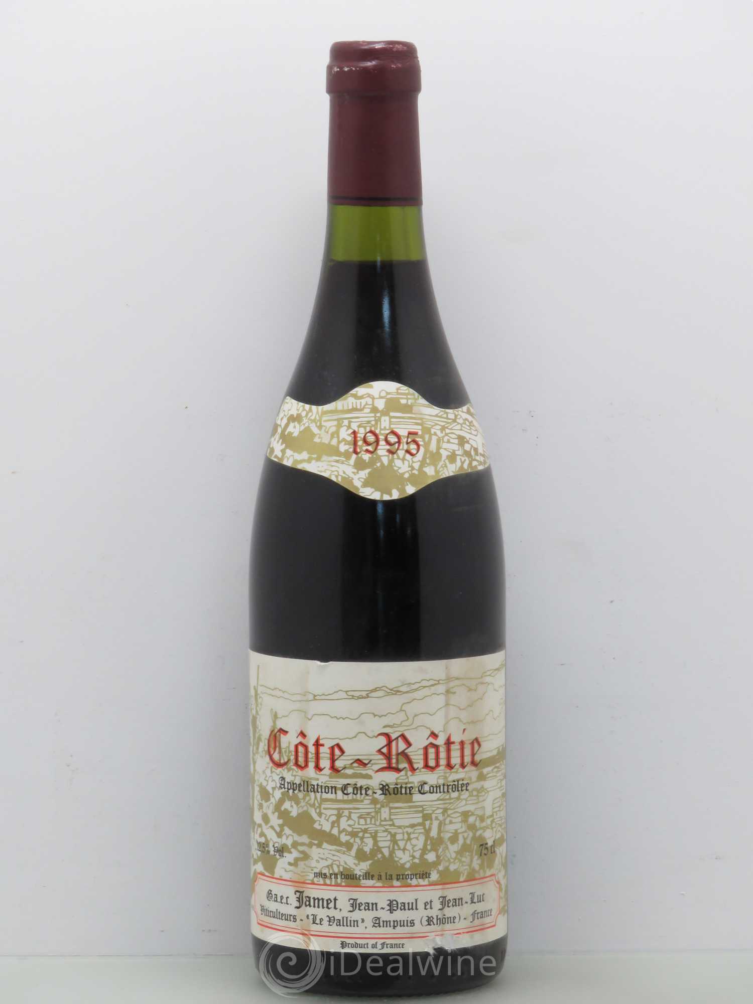 Côte-Rôtie Jamet (Domaine) 1995 - Lot de 1 bouteille - 0