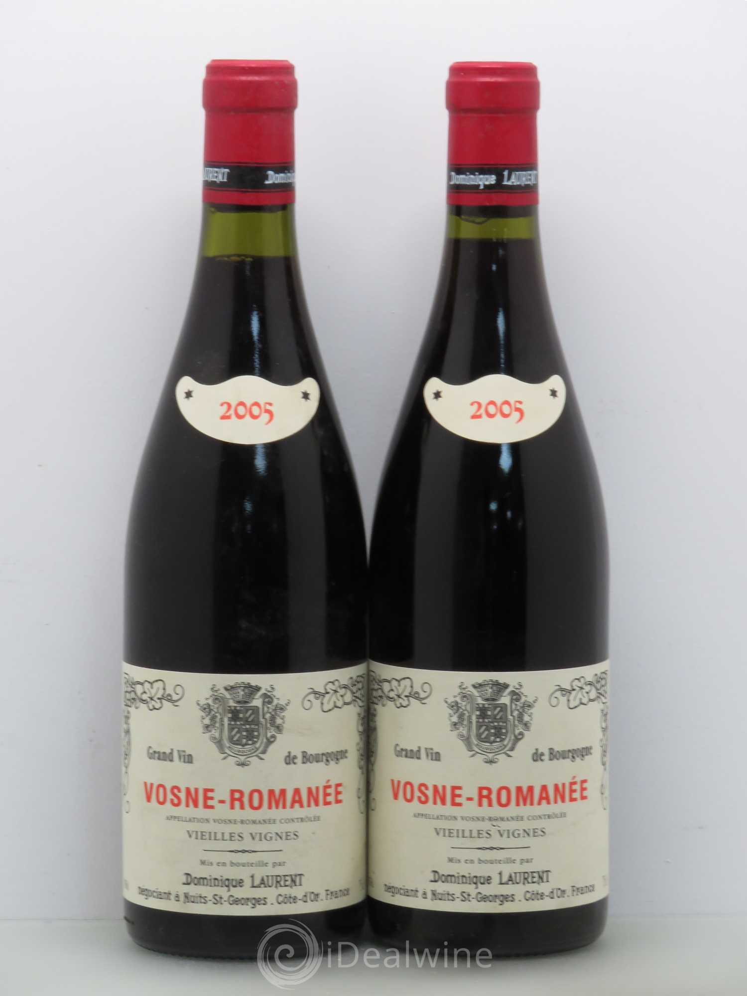 Vosne-Romanée Dominique Laurent 2005 - Posten von 2 Flaschen - 0