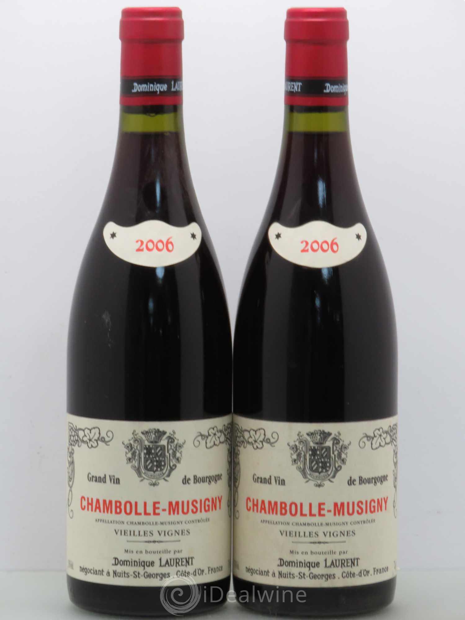 Chambolle-Musigny Dominique Laurent Vieilles vignes 2006 - Lot de 2 bouteilles - 0