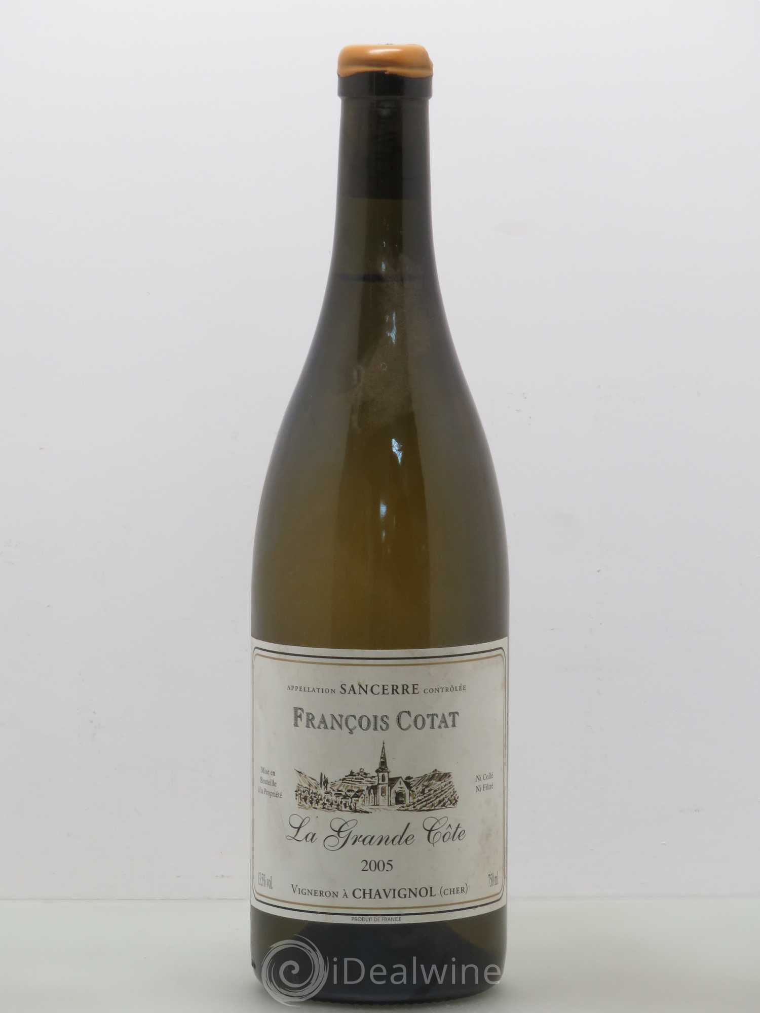 Sancerre La Grande Côte François Cotat 2005 - Lot de 1 bouteille - 0