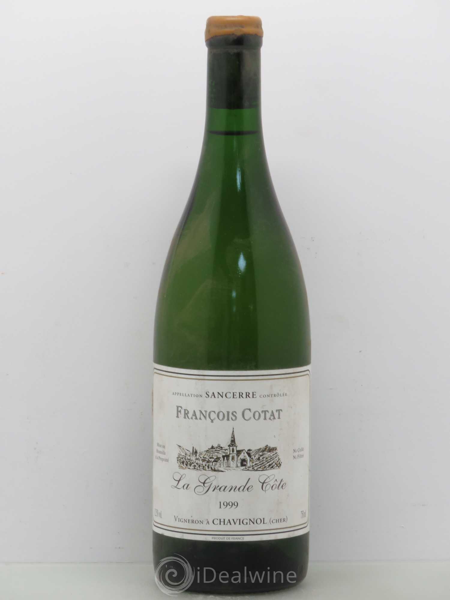 Sancerre La Grande Côte François Cotat 1999 - Lot de 1 bouteille - 0