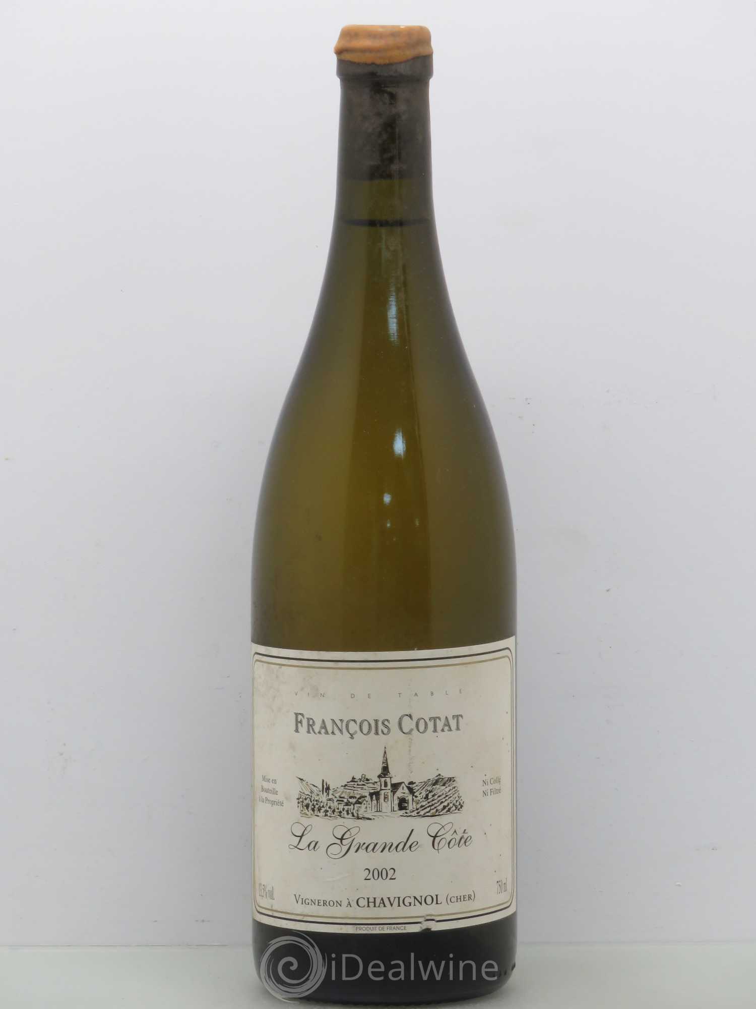 Sancerre La Grande Côte François Cotat 2002 - Lot de 1 bouteille - 0