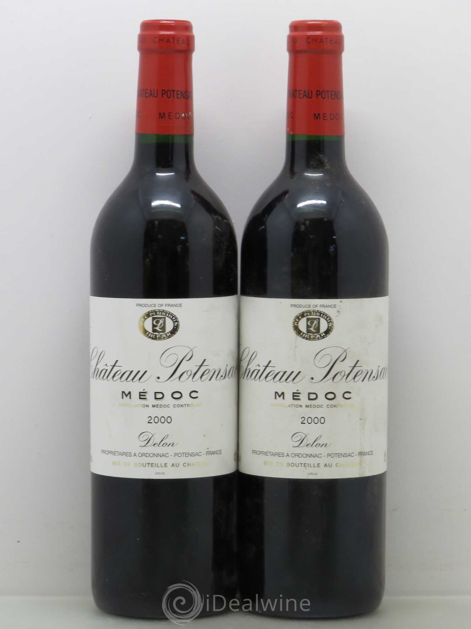 Château Potensac 2000 - Lot de 2 bouteilles - 0