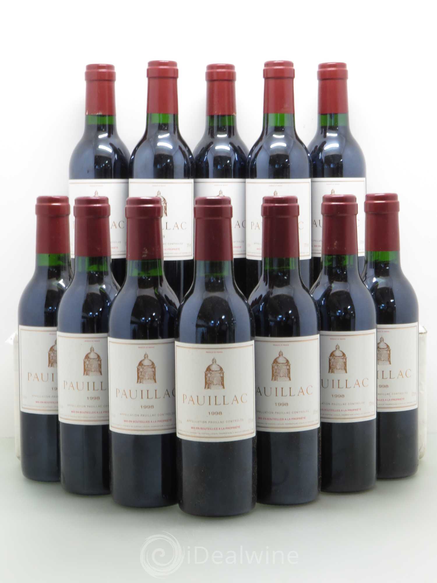 Pauillac de Château Latour 1998 - Lot de 24 demi bouteilles - 1