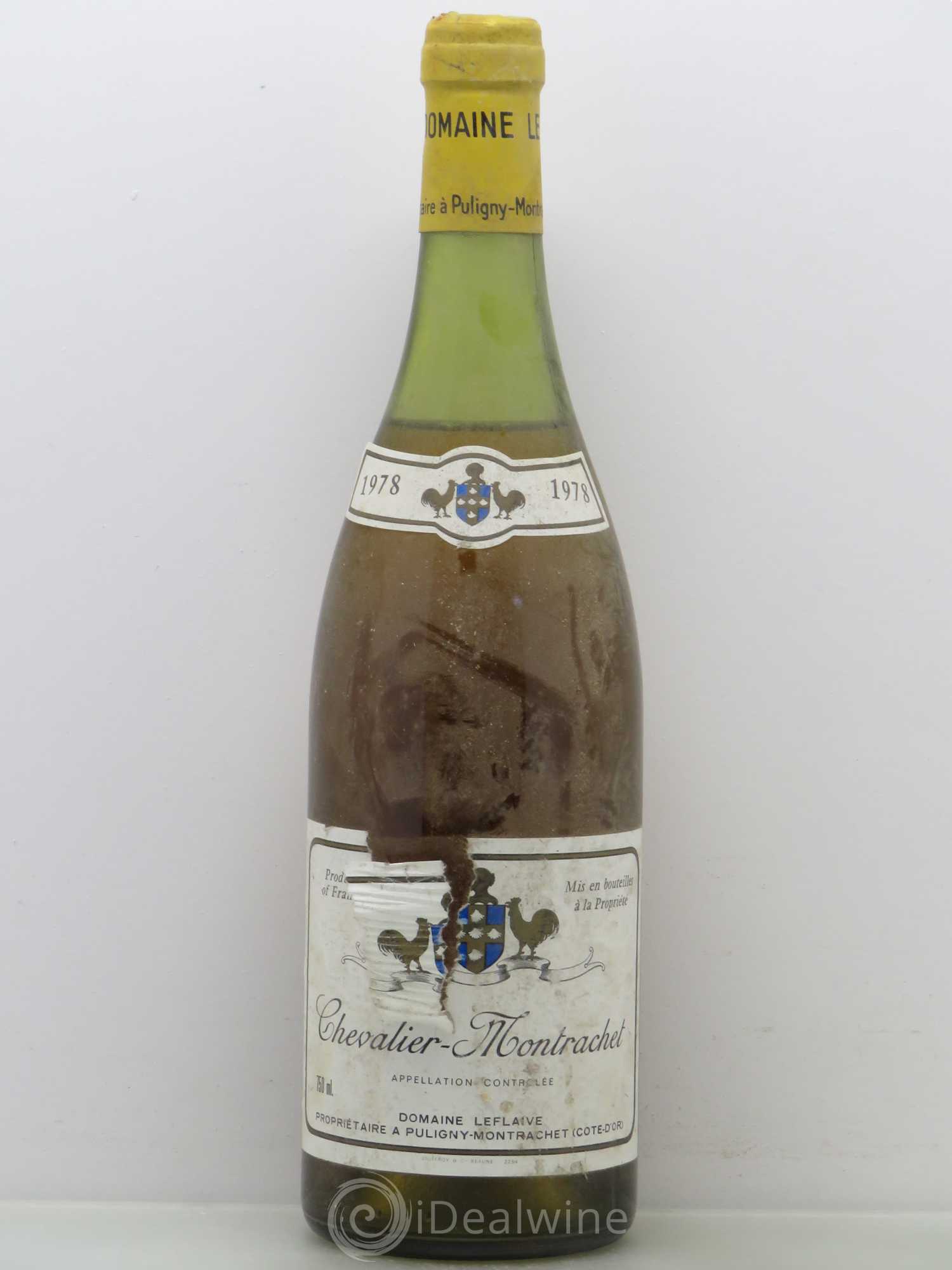 Chevalier-Montrachet Grand Cru Leflaive (Domaine) 1978 - Lot de 1 bouteille - 0