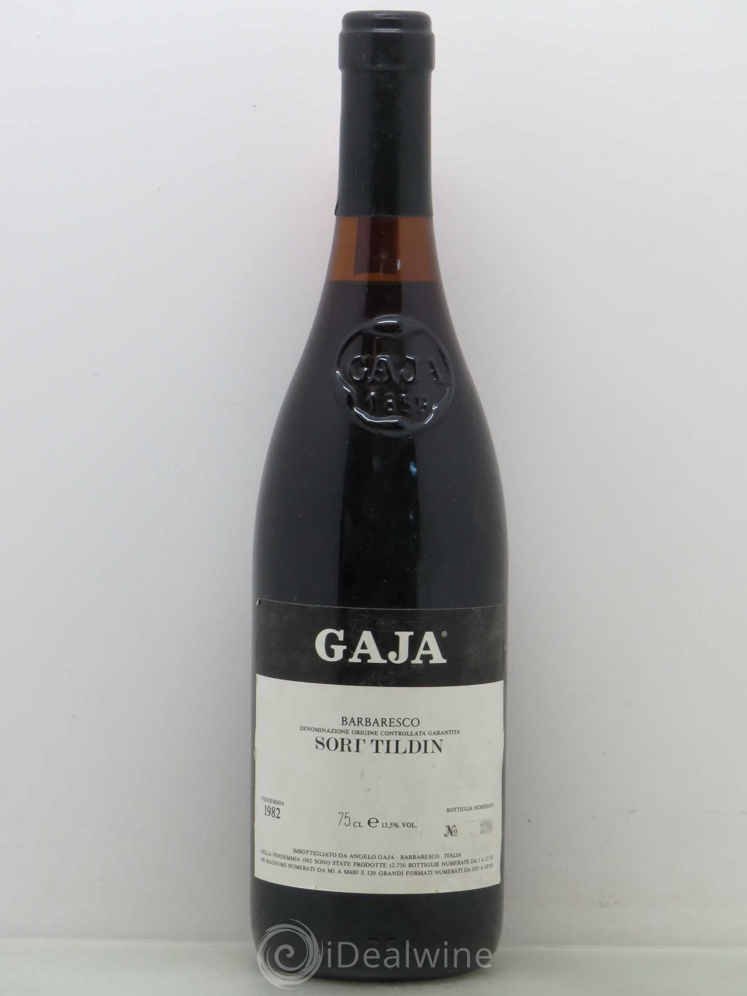 Langhe Sorì Tildìn Gaja 1982 - Lot de 1 bouteille - 0