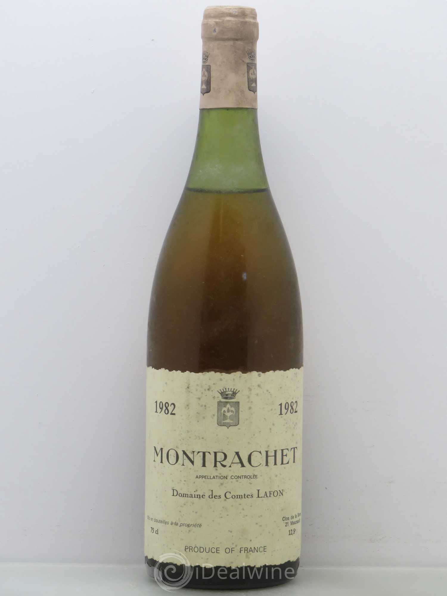 Montrachet Grand Cru Comtes Lafon (Domaine des) 1982 - Lot de 1 bouteille - 0