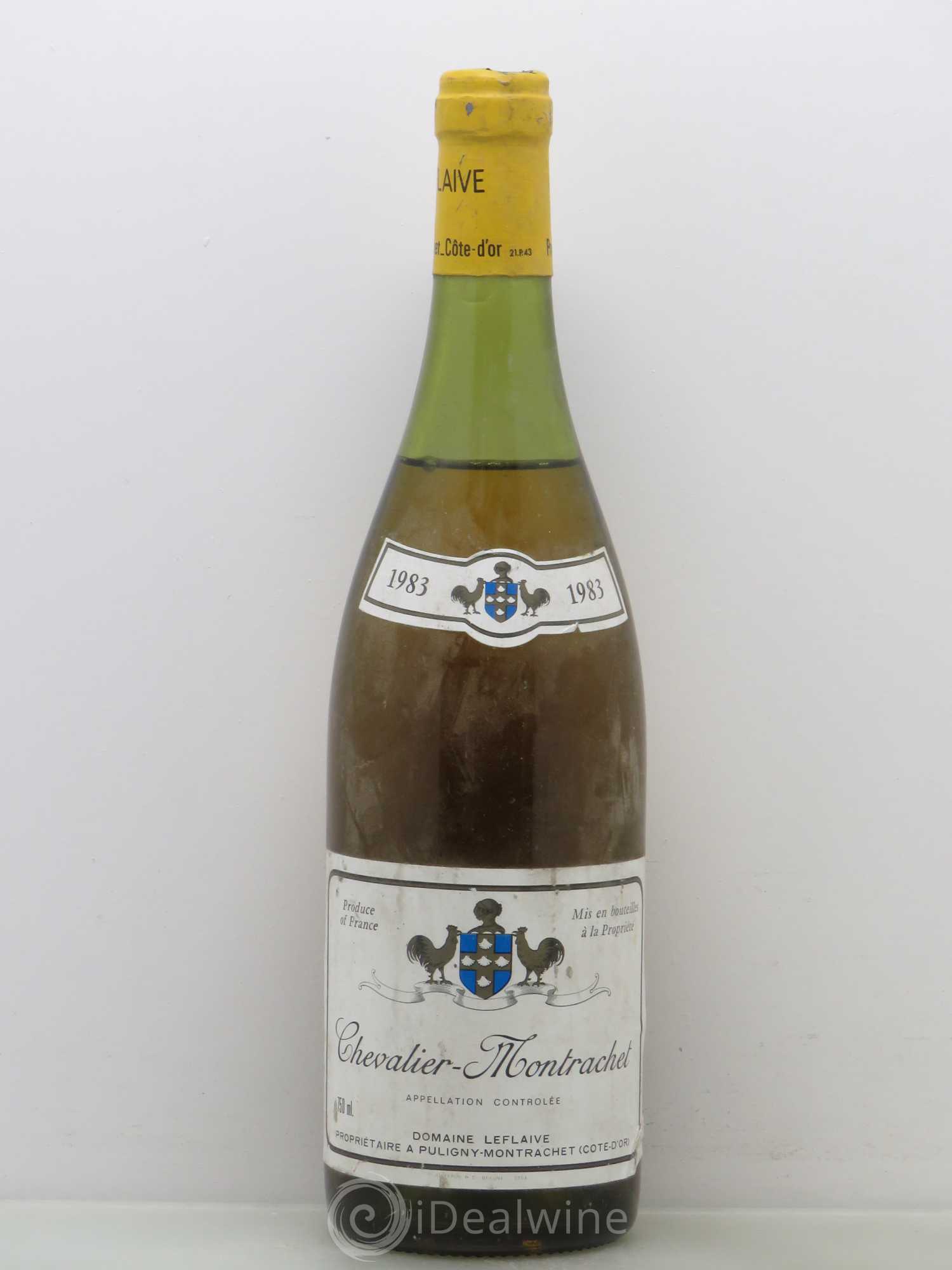 Chevalier-Montrachet Grand Cru Leflaive (Domaine) 1983 - Lot de 1 bouteille - 0