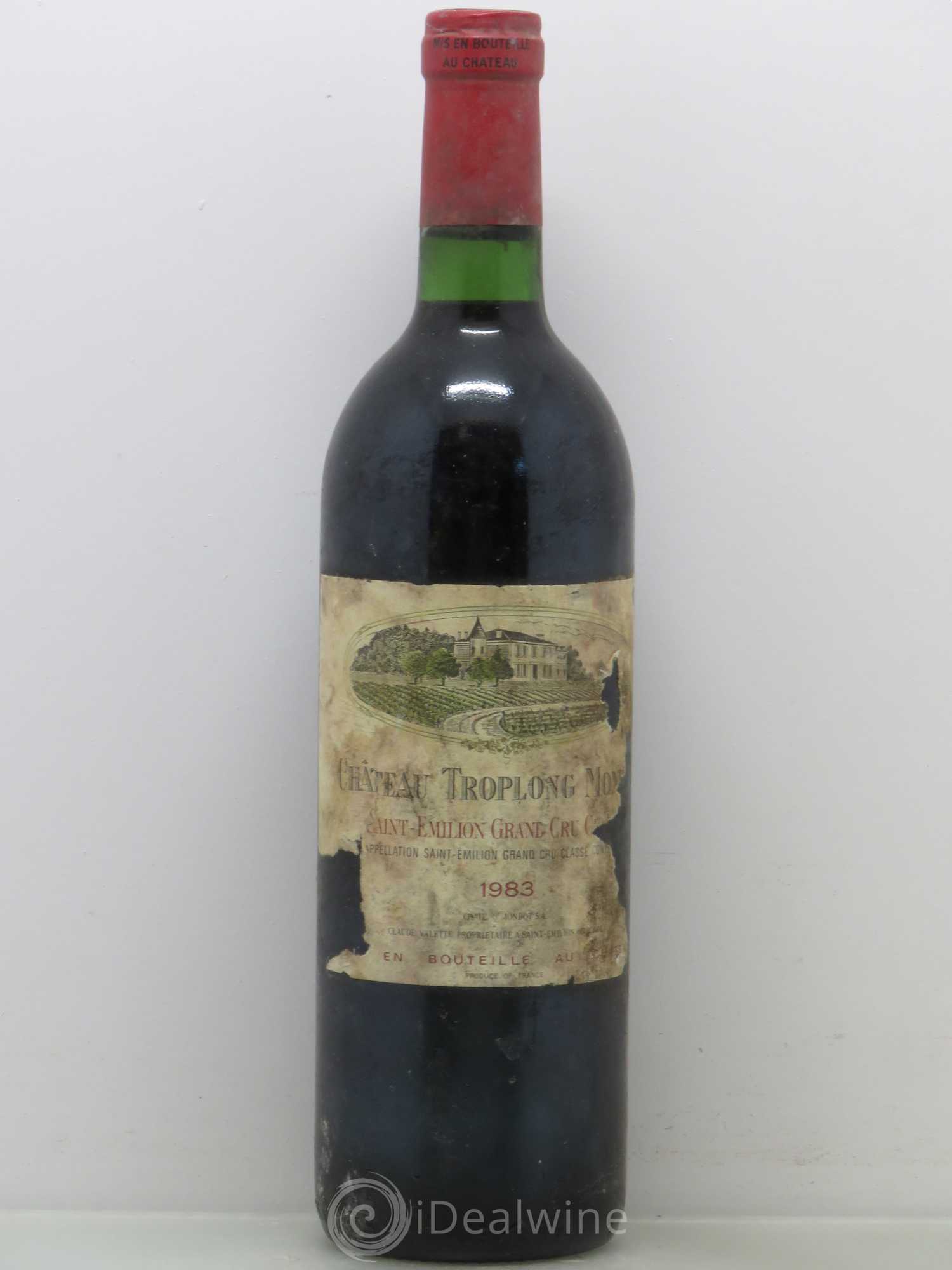 Château Troplong Mondot 1er Grand Cru Classé B 1983 - Lot de 1 bouteille - 0