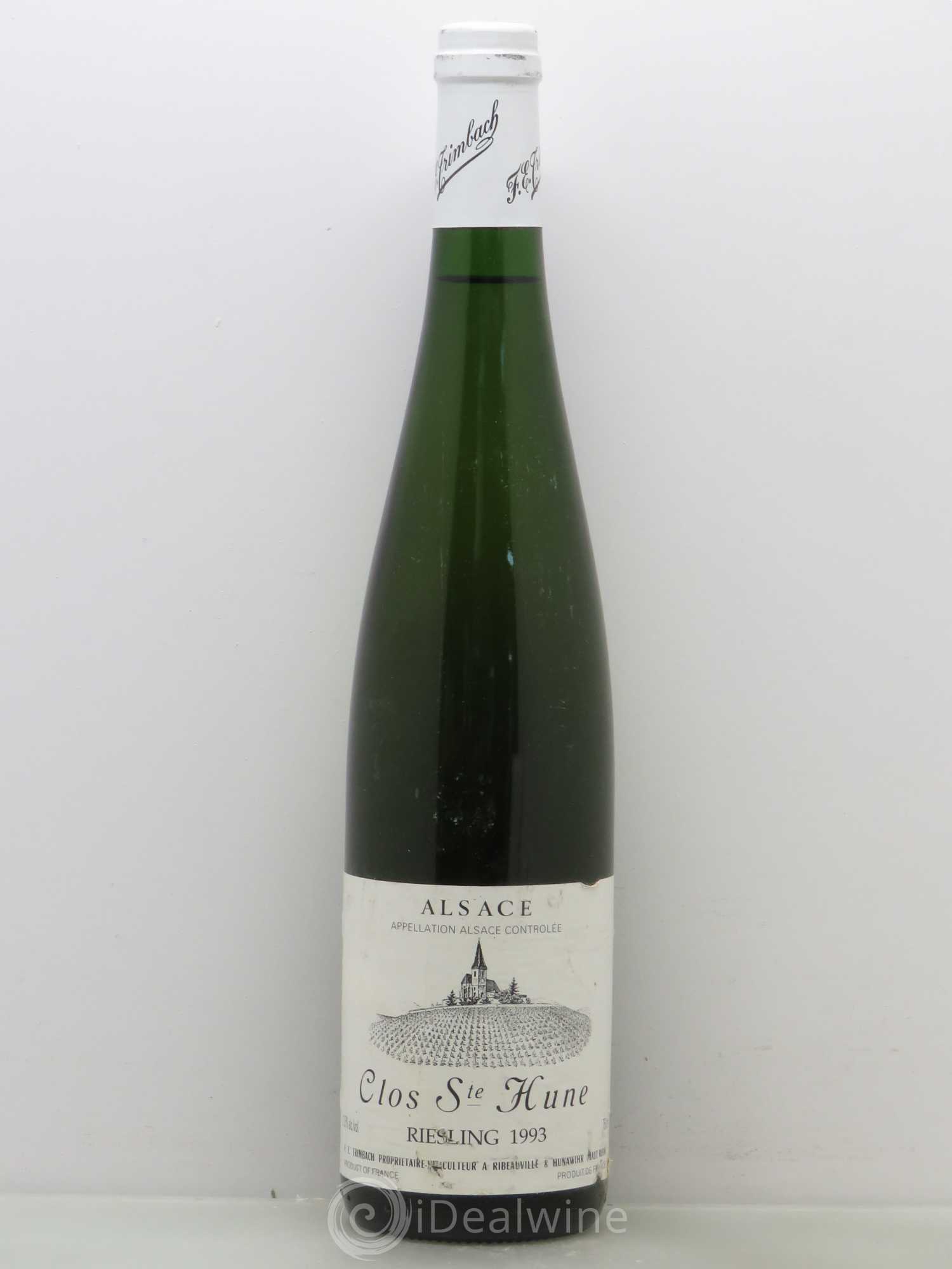 Alsace Riesling Clos Sainte-Hune Trimbach (Domaine) 1993 - Lot de 1 bouteille - 0
