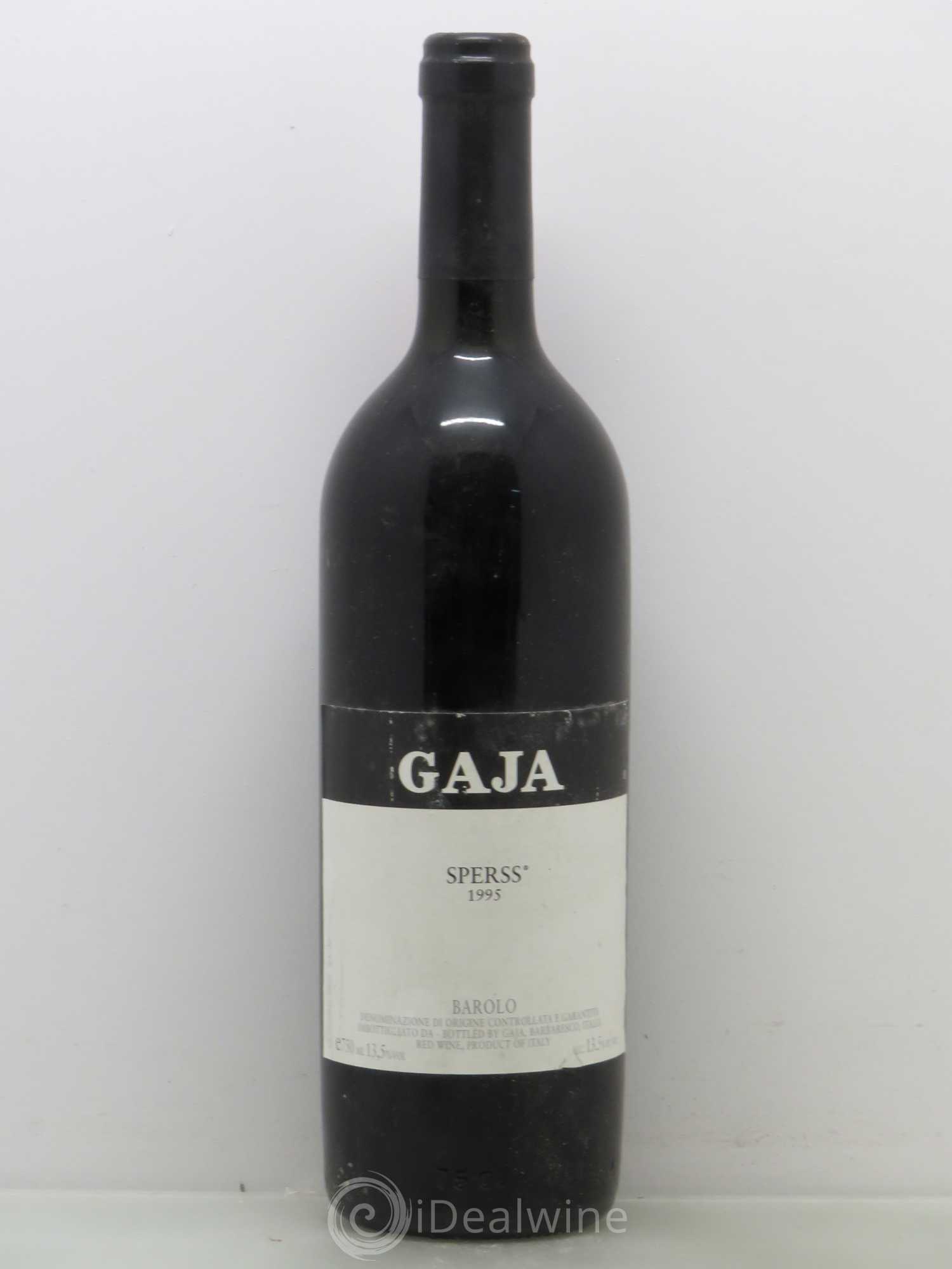 Langhe Sperss Angelo Gaja 1995 - Lot de 1 bouteille - 0