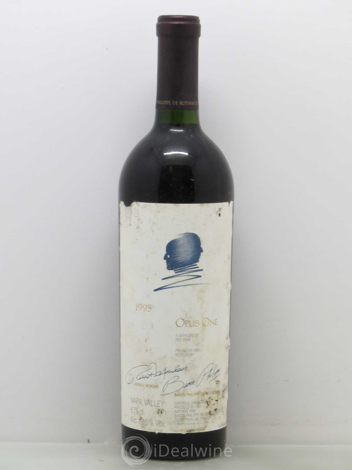 Napa Valley Opus One Robert Mondavi 1995 - Lot de 1 bouteille - 0