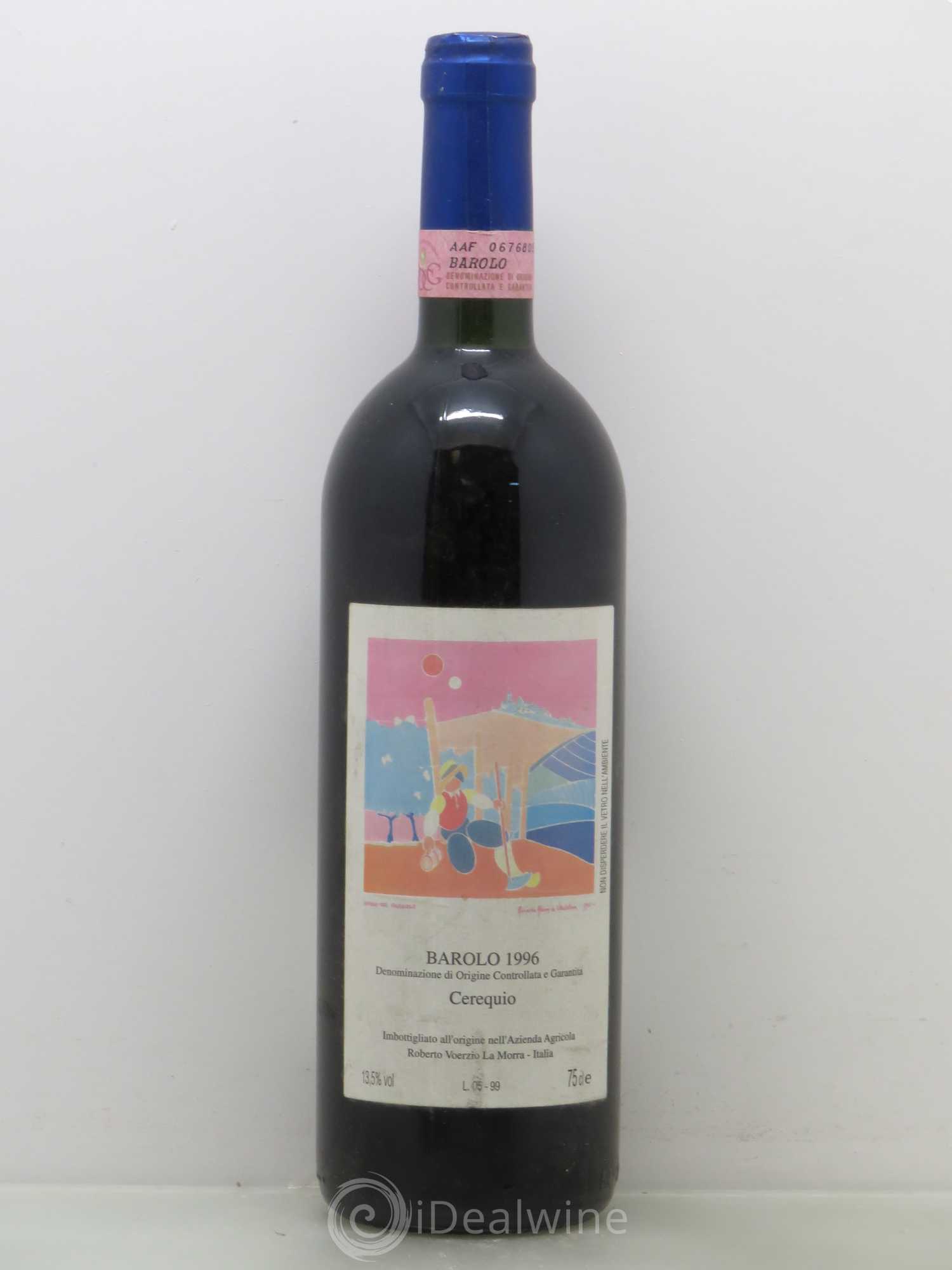 Barolo DOCG Cerequio Roberto Voerzio 1996 - Lot de 1 bouteille - 0