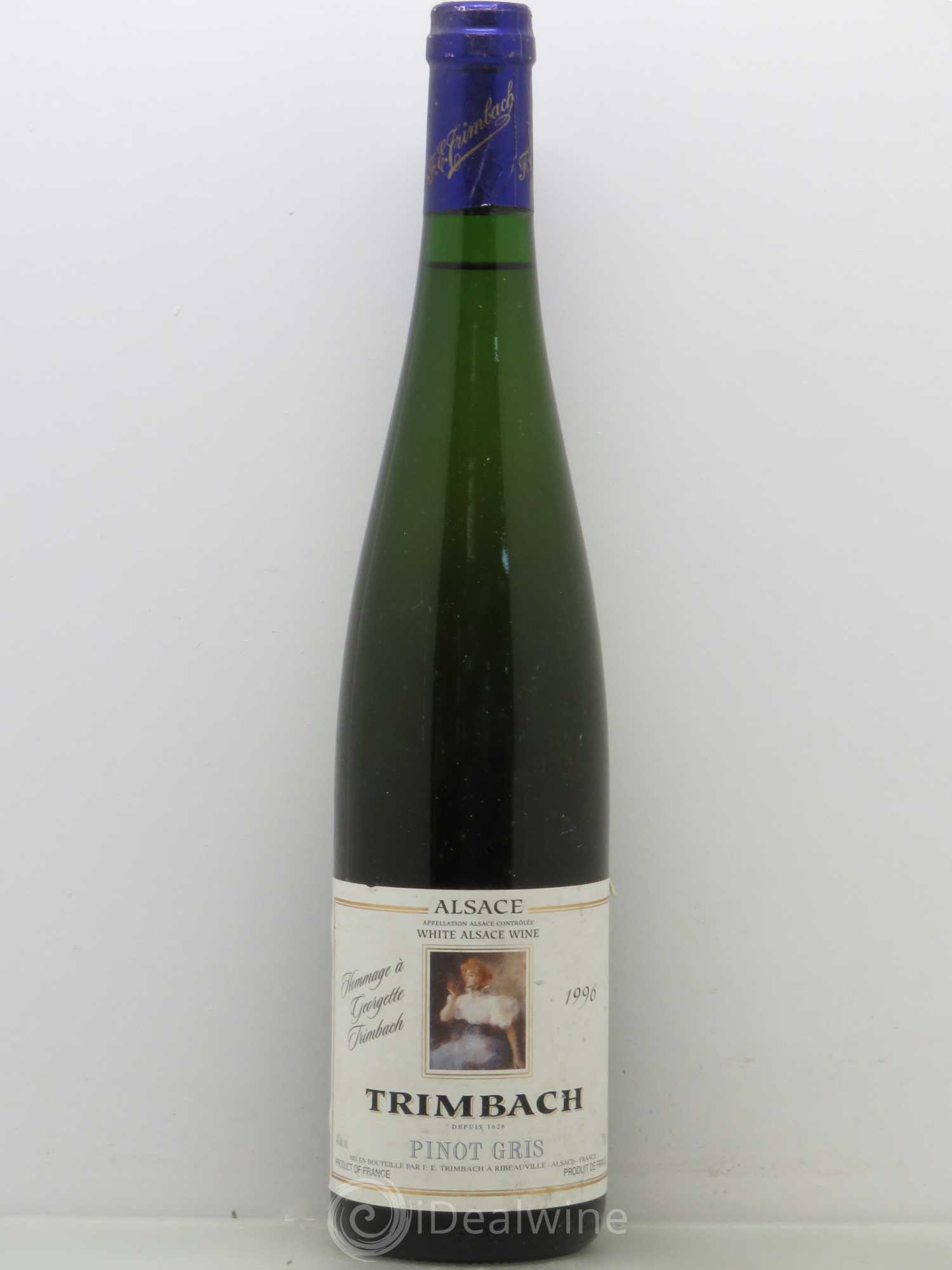 Pinot Gris Hommage Georgette Trimbach - Trimbach (sans prix de réserve) 1996 - Posten von 1 Flasche - 0