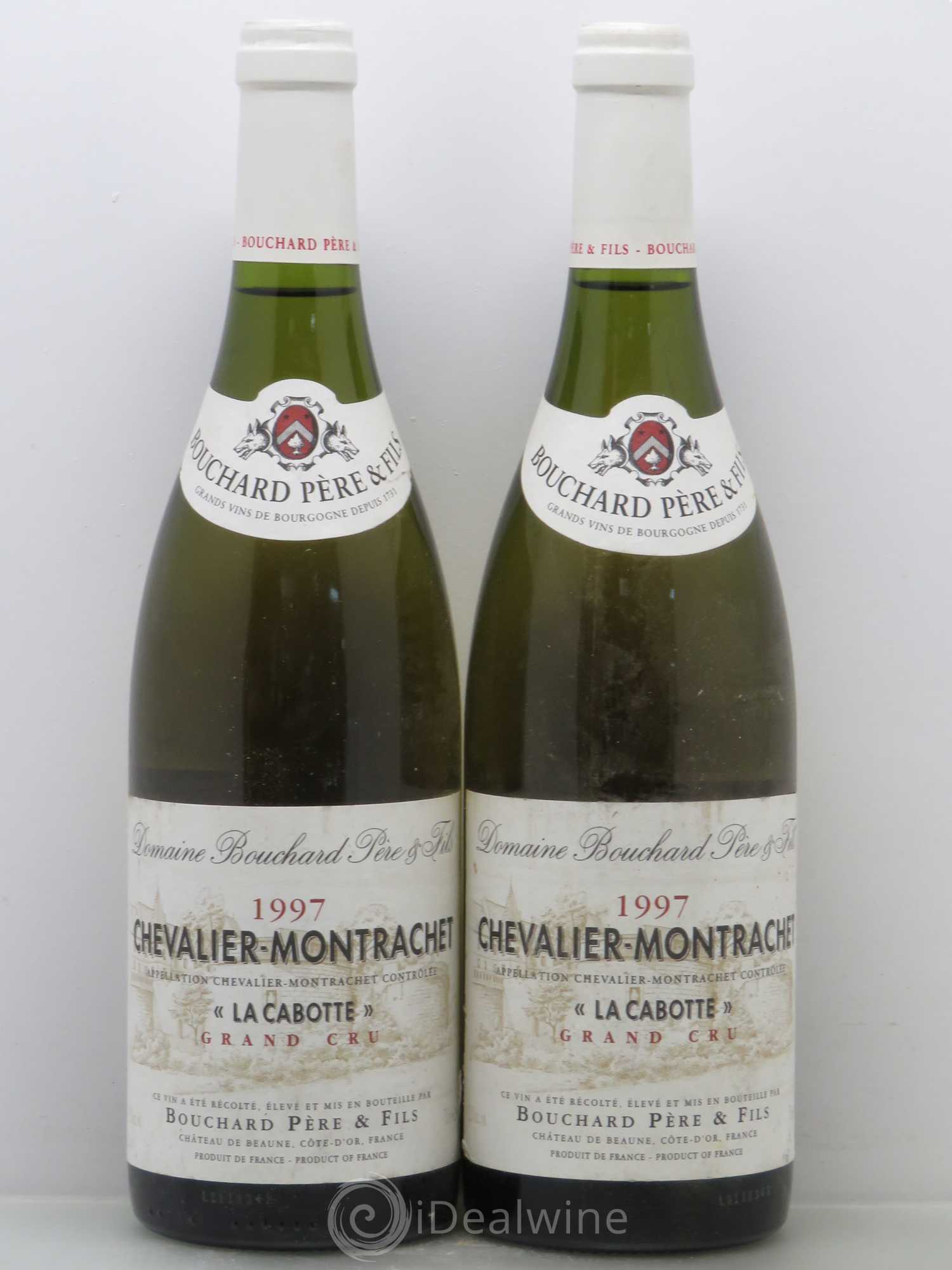 Chevalier-Montrachet Grand Cru La Cabotte Bouchard Père & Fils 1997 - Lot de 2 bouteilles - 0