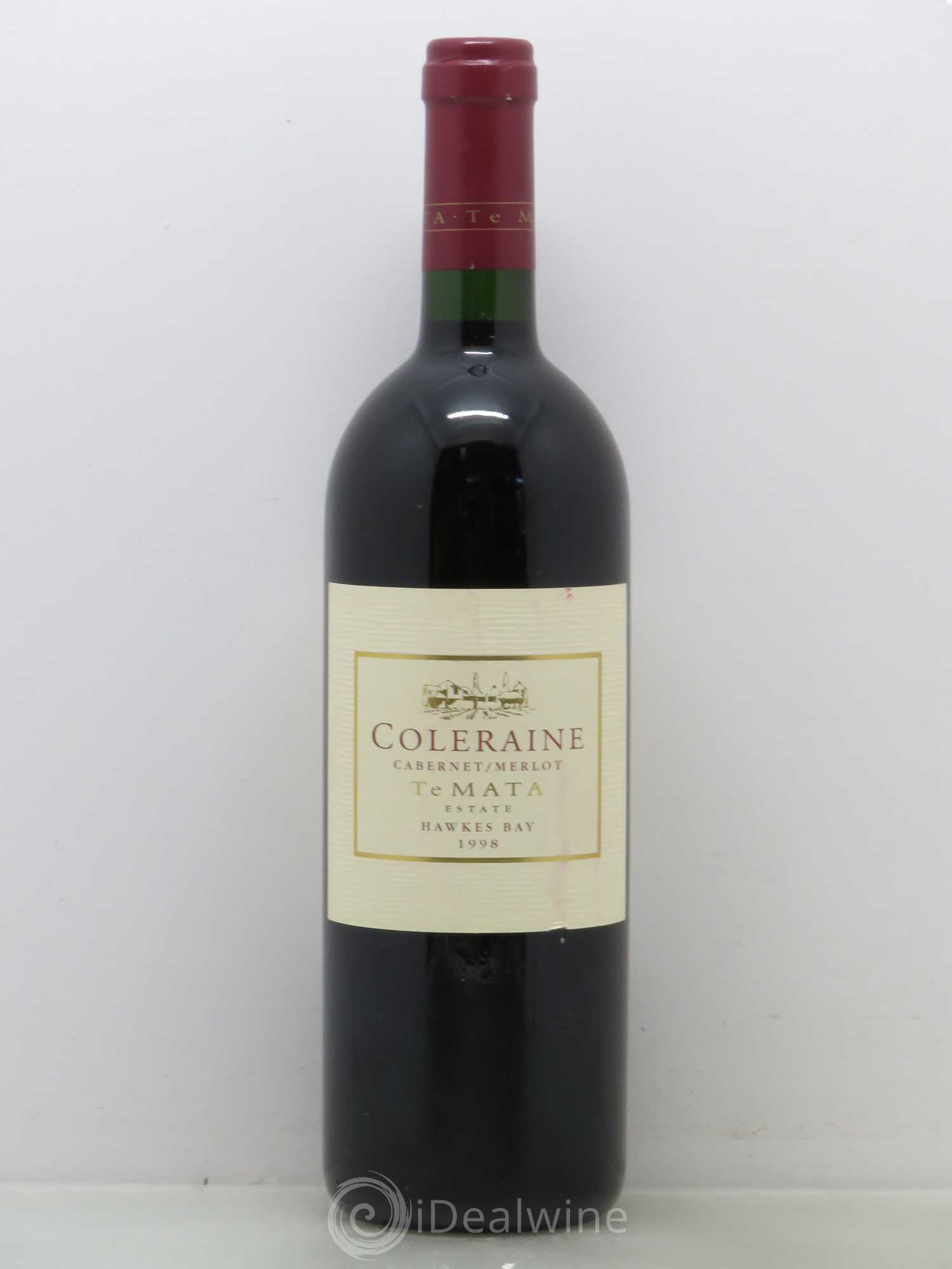 Divers Te Mata Coleraine Cabernet Merlot 1998 - Lot de 1 bouteille - 0