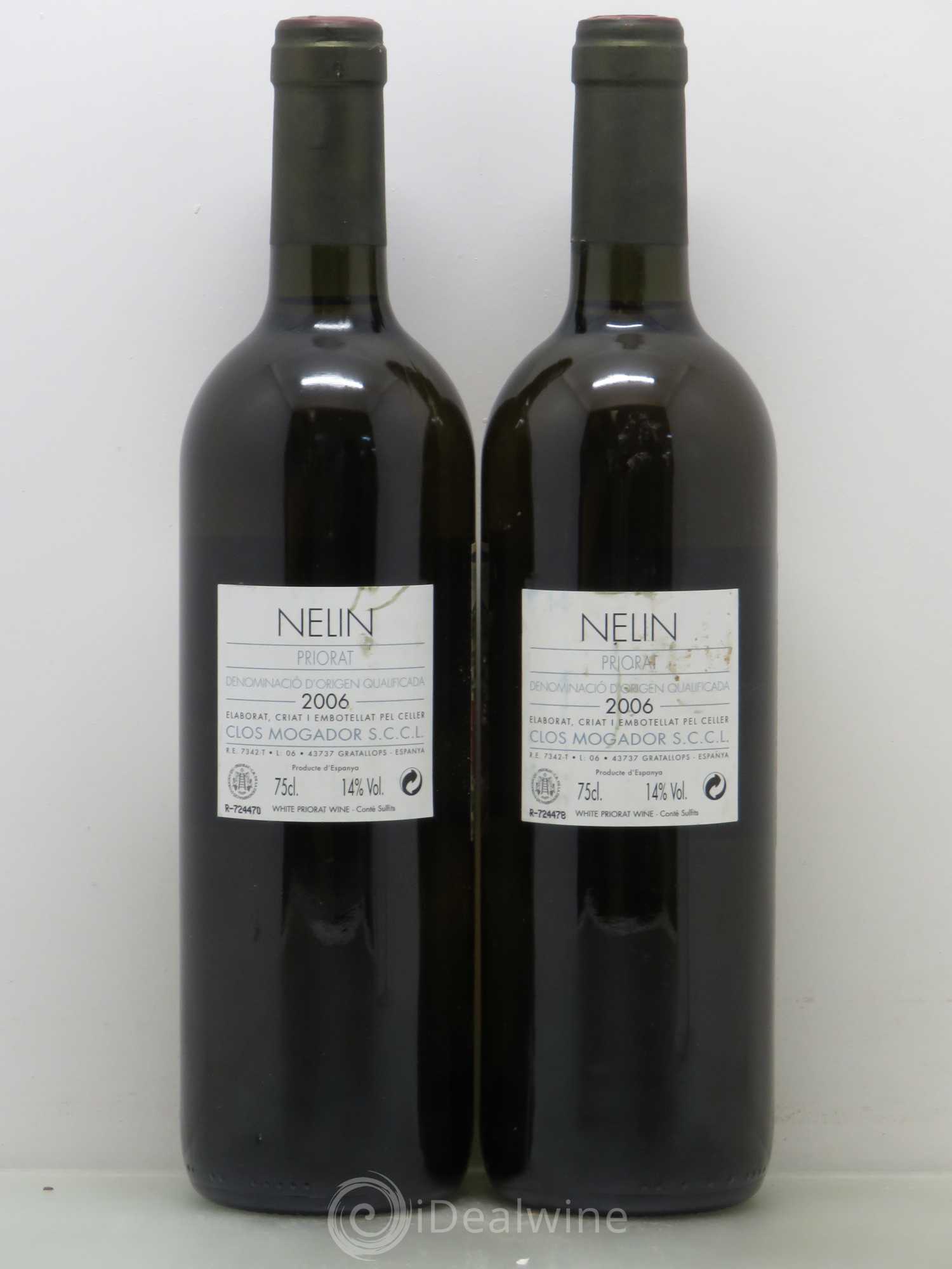 Divers Clos Mogador - Nelin 2006 - Posten von 2 Flaschen - 1