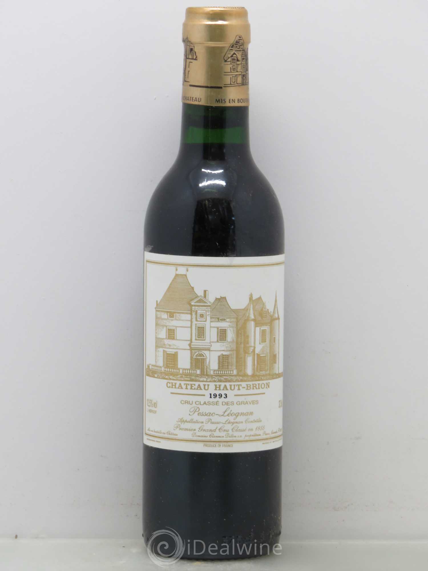 Château Haut Brion 1er Grand Cru Classé 1993 - Lot de 1 demi bouteille - 0