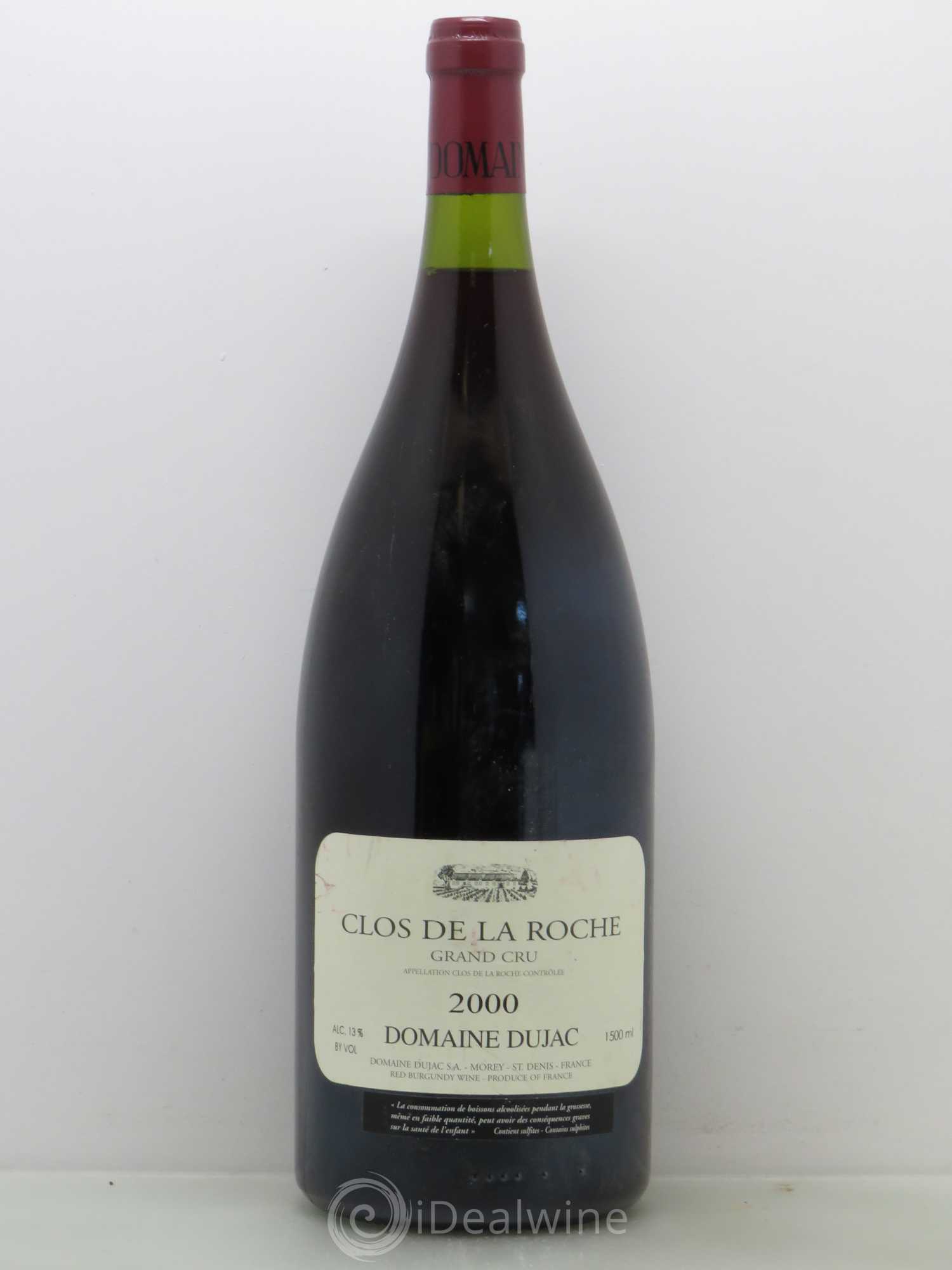 Clos de la Roche Grand Cru Dujac (Domaine) 2000 - Lot de 1 magnum - 0