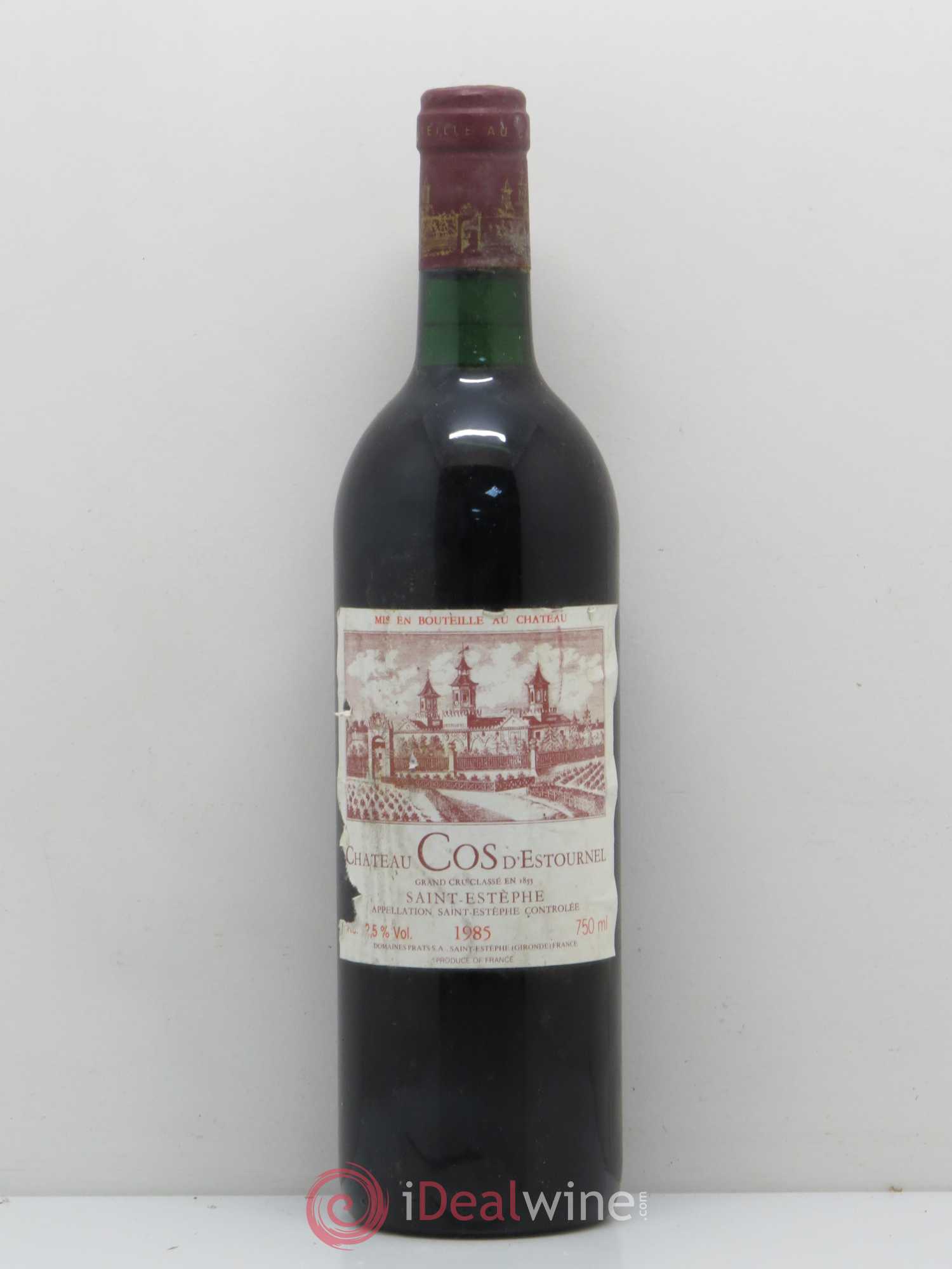Cos d'Estournel 2ème Grand Cru Classé 1985 - Lot de 1 bouteille - 0