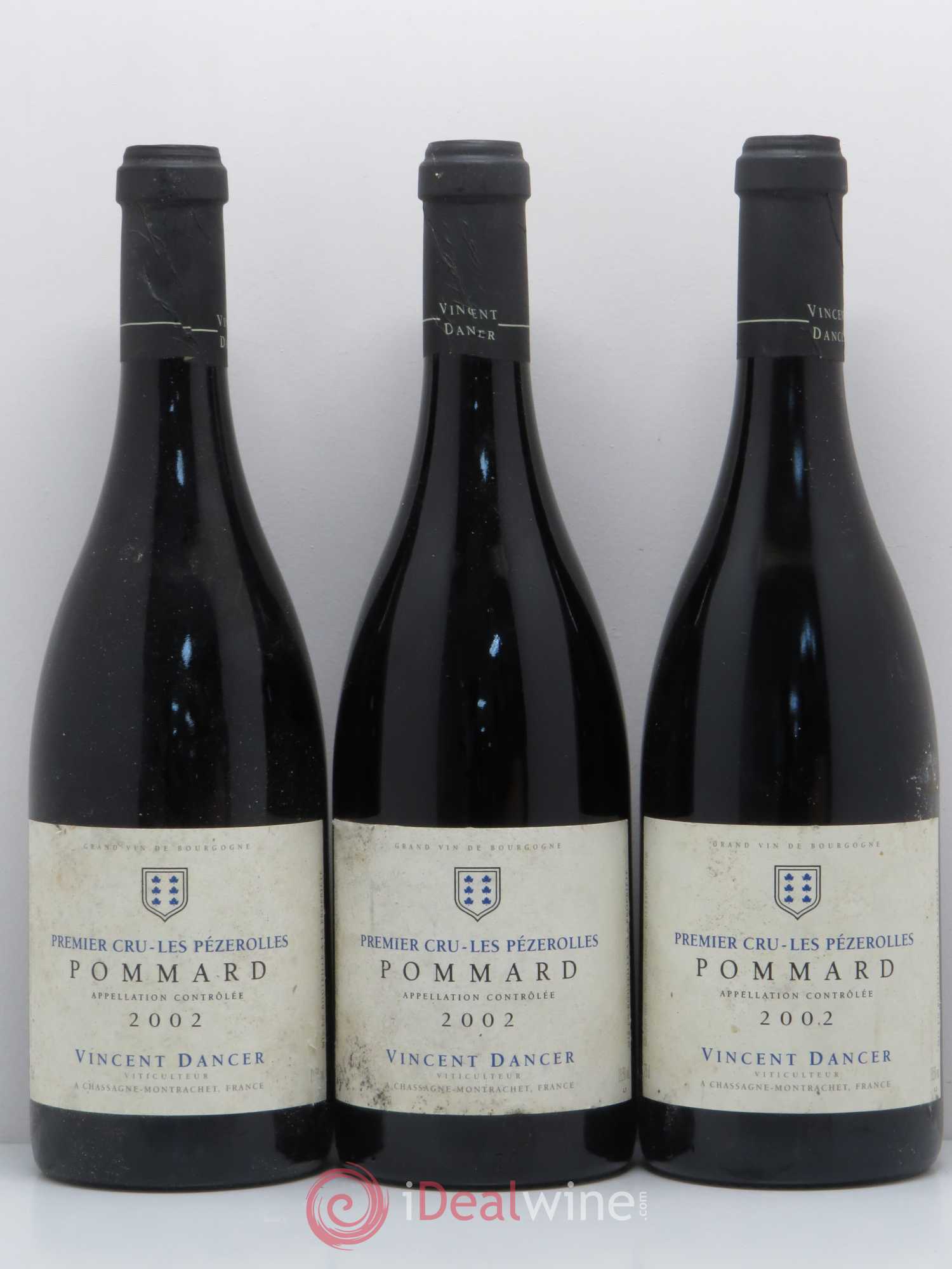 Pommard 1er Cru Les Pézerolles Vincent Dancer 2002 - Lot de 6 bouteilles - 2